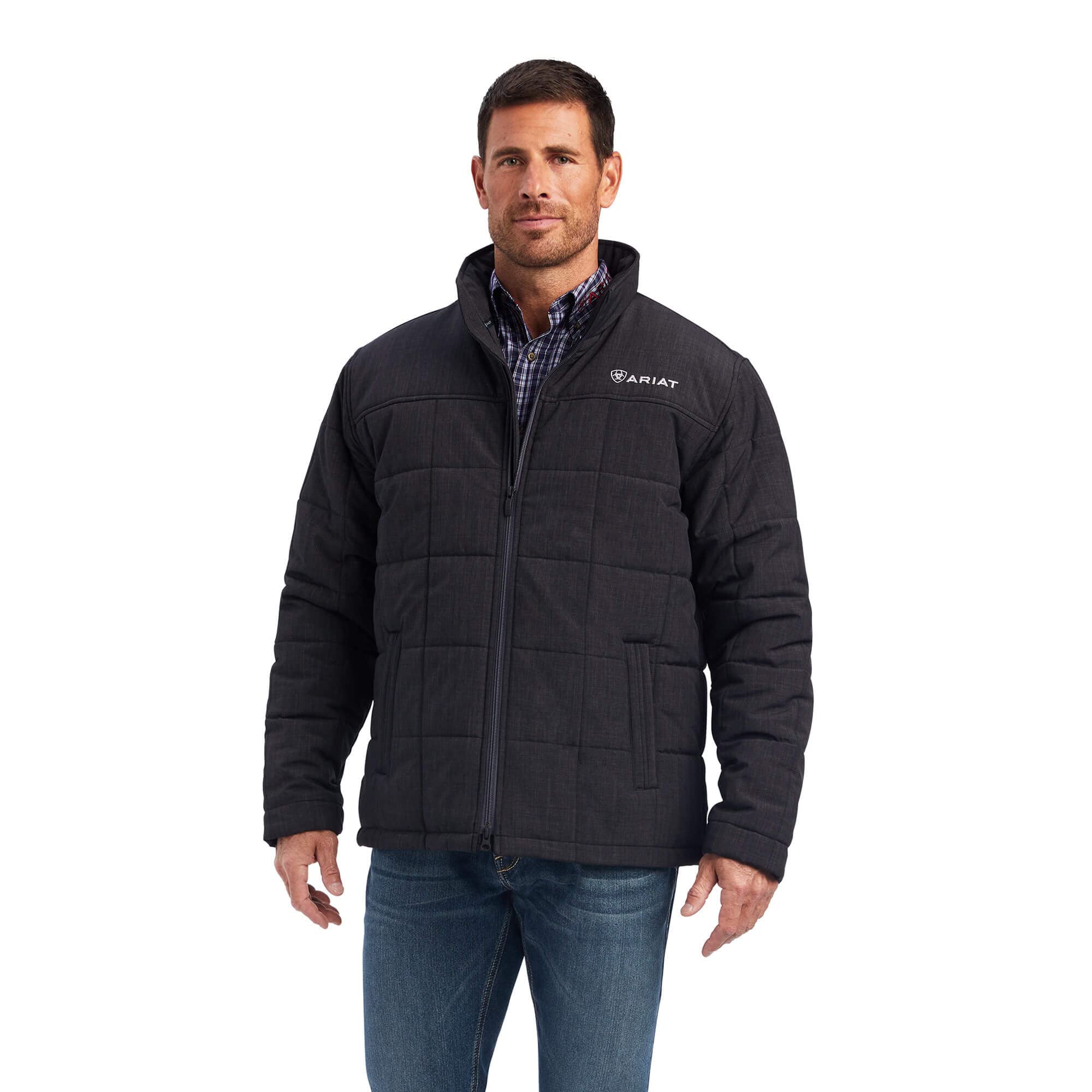 ARIAT Men's Crius Insulated Winter Jacket - Waterproof Windproof Outdoor Work Coat for Hunting, Hiking & Cold Weather Activities