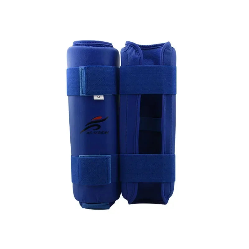 Taekwondo Karate Boxing Shin Guards & Hand Foot Protector Set - Premium Sparring Gear for Martial Arts Training & Competition