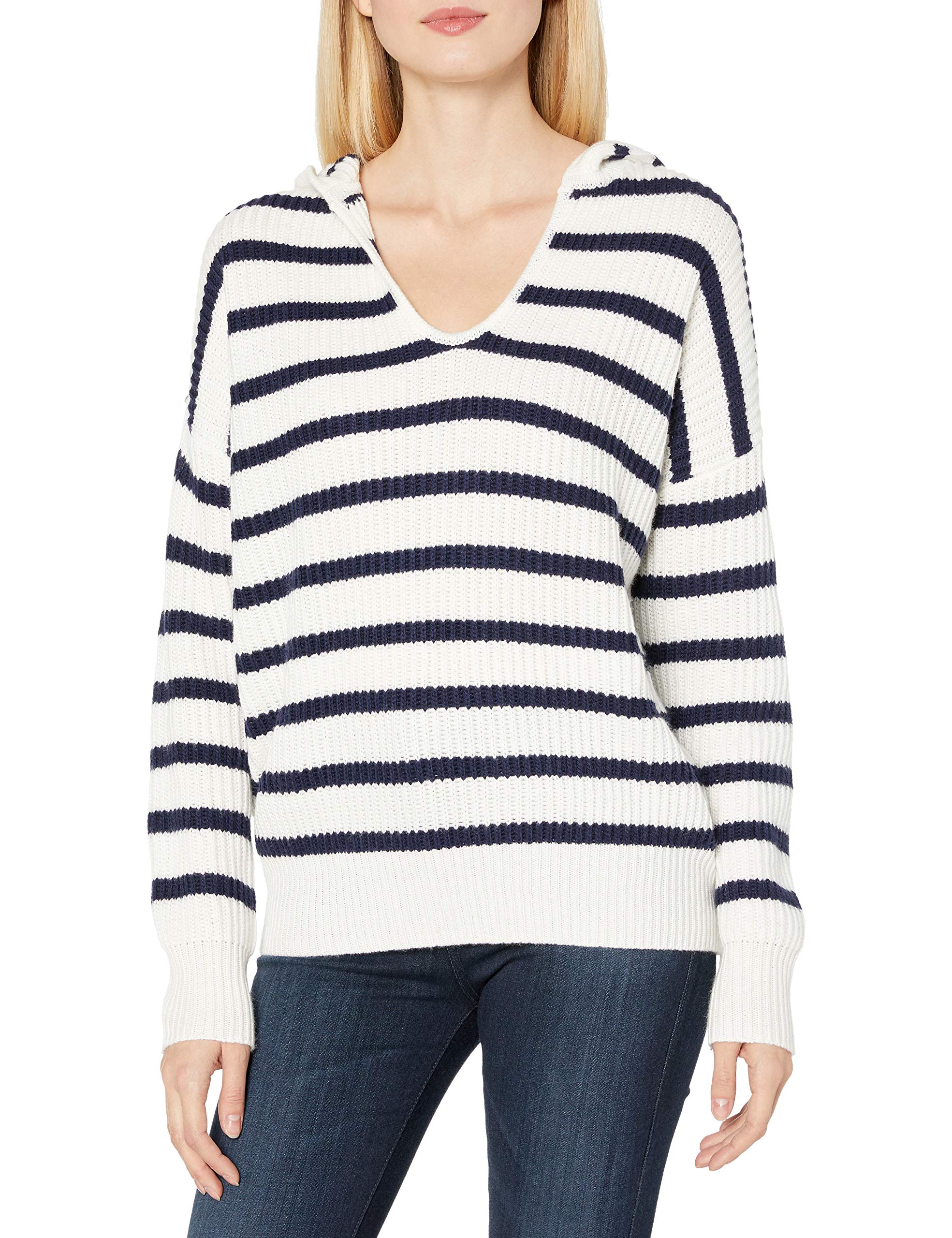 Stylish Women's Hooded Long Sleeve Sweater - Cozy Pullover for Fall & Winter | Perfect for Casual Outfits, Layering & Outdoor Activities
