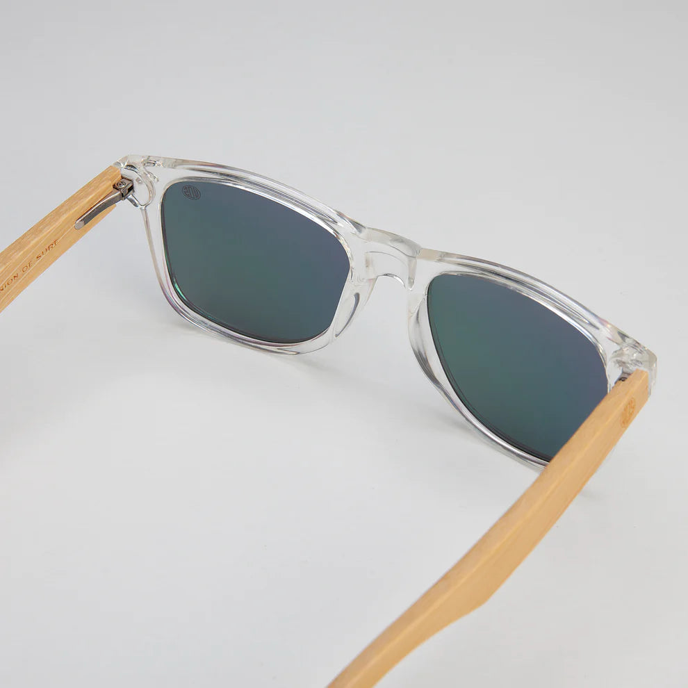 KUTA XL Orange Mirror Sunglasses - Polarized UV Protection for Men & Women - Perfect for Beach, Driving, and Outdoor Activities
