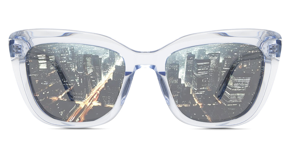 LESA Women's Prescription Tinted Glasses - Stylish & UV Protection for Reading, Driving & Outdoor Activities