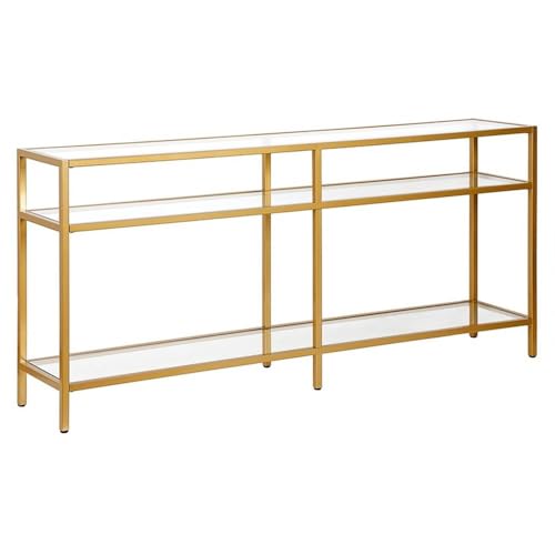 Gold With Glass Shel