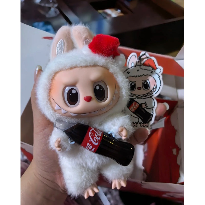 Labubu The Monsters Coca Cola Series Vinyl Face Pendant Surprise Shake - Limited Edition Collectible Toy for Display & Gifting - Perfect for Anime Fans, Toy Collectors & Coca Cola Enthusiasts
