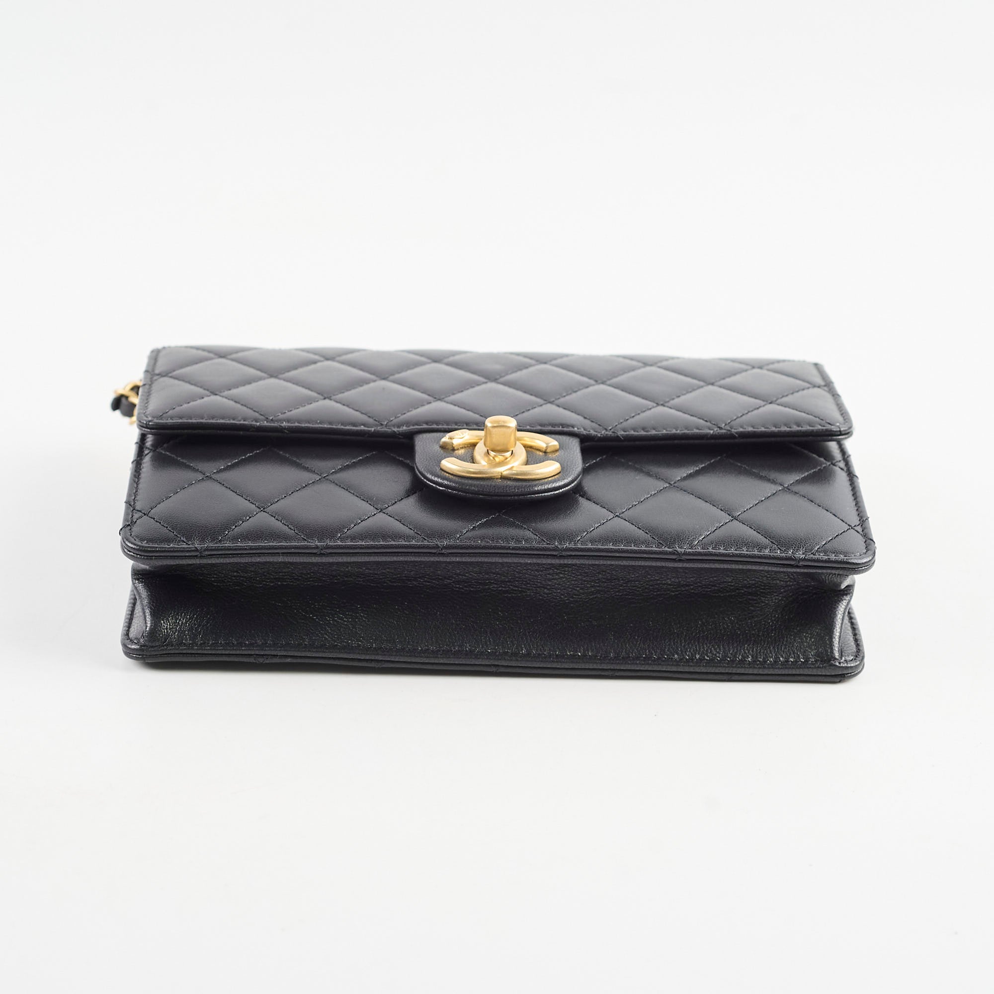 Chanel Seasonal Pearl Flap Bag Black - Luxury Designer Handbag for Women, Perfect for Parties, Weddings & Special Occasions