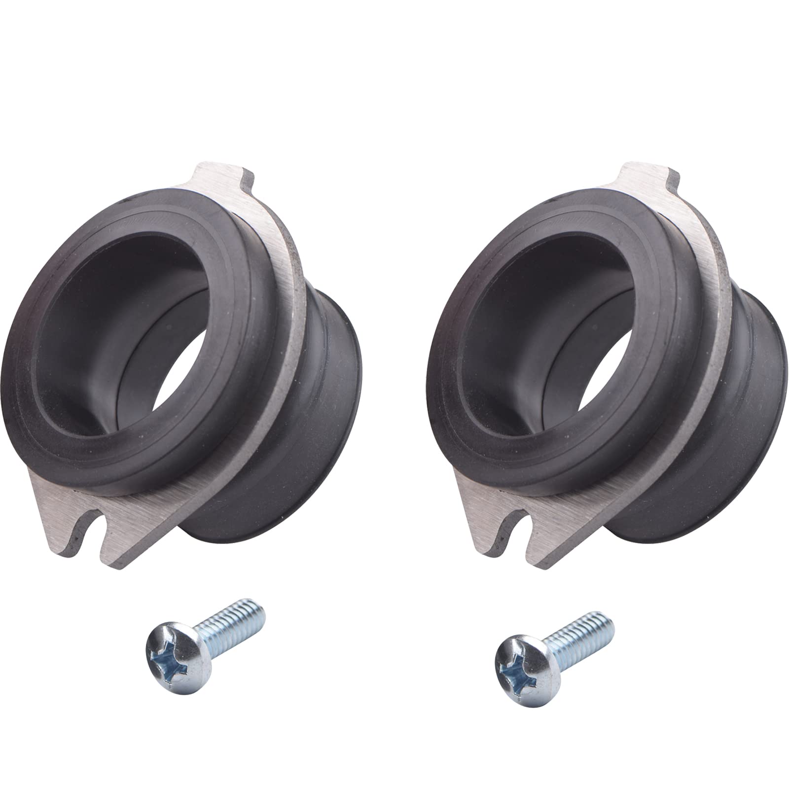 2 Pack Flex Coupler 75499 - Garbage Disposal Replacement Parts Compatible with Insinkerator, Flexible Discharge Anti-Vibration Tailpipe Mount Coupling - Replaces Part #74085 - Perfect for Kitchen Sink Waste Disposal System Installation & Maintenance
