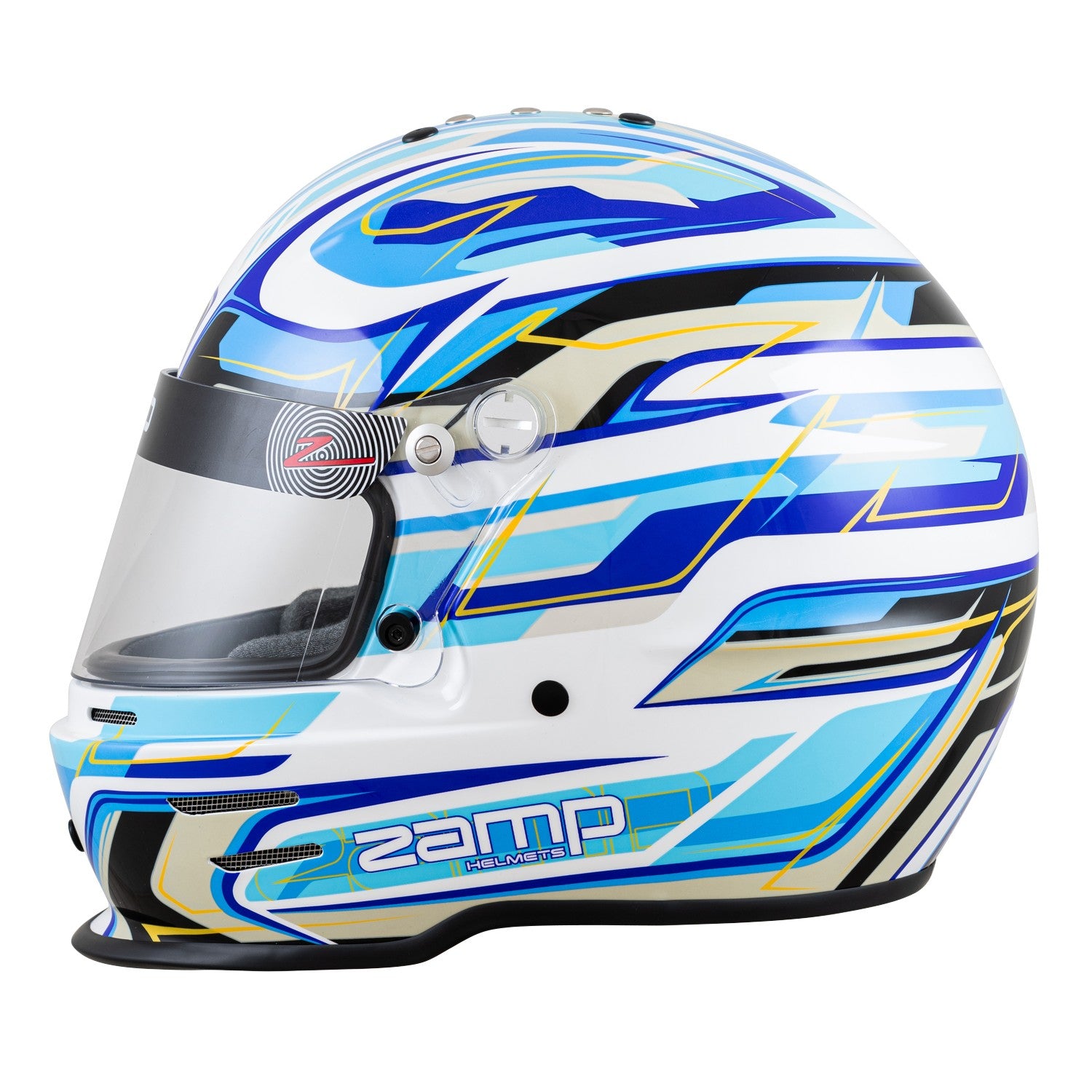 Zamp RZ 42Y C4 Youth Snell CMR2016 Certified Racing Helmet - Lightweight & Durable for Karting, Motocross & Junior Motorsports