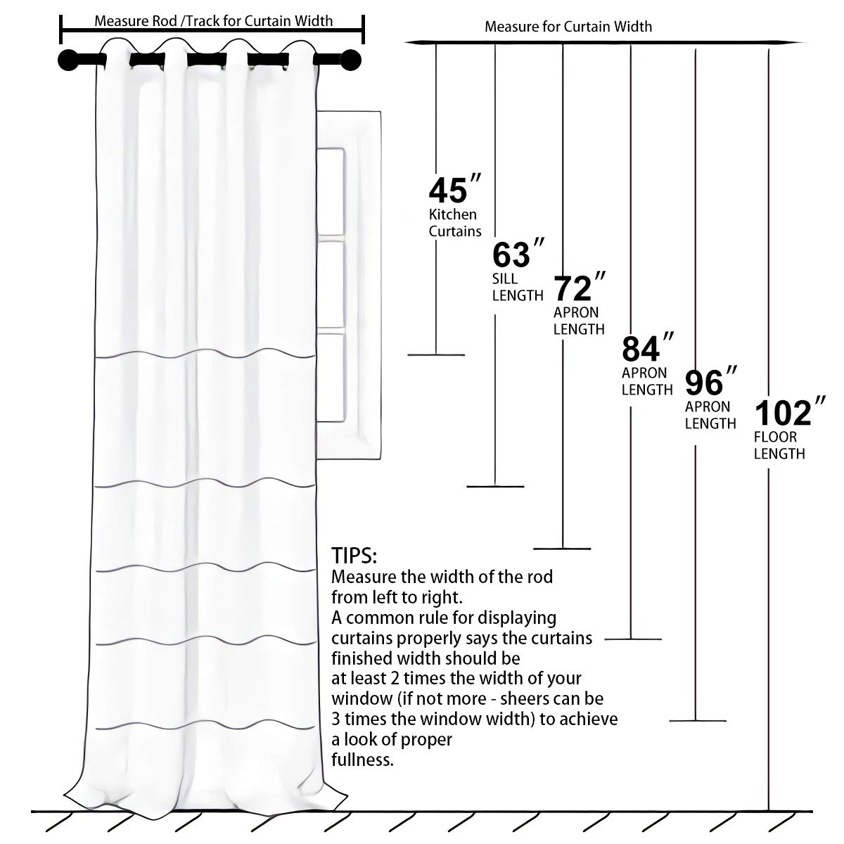 LOYOLADY Greyish White Velvet Curtains 96 Inches Long - 2 Panels Set, Thermal Insulated Grommet Window Drapes 52