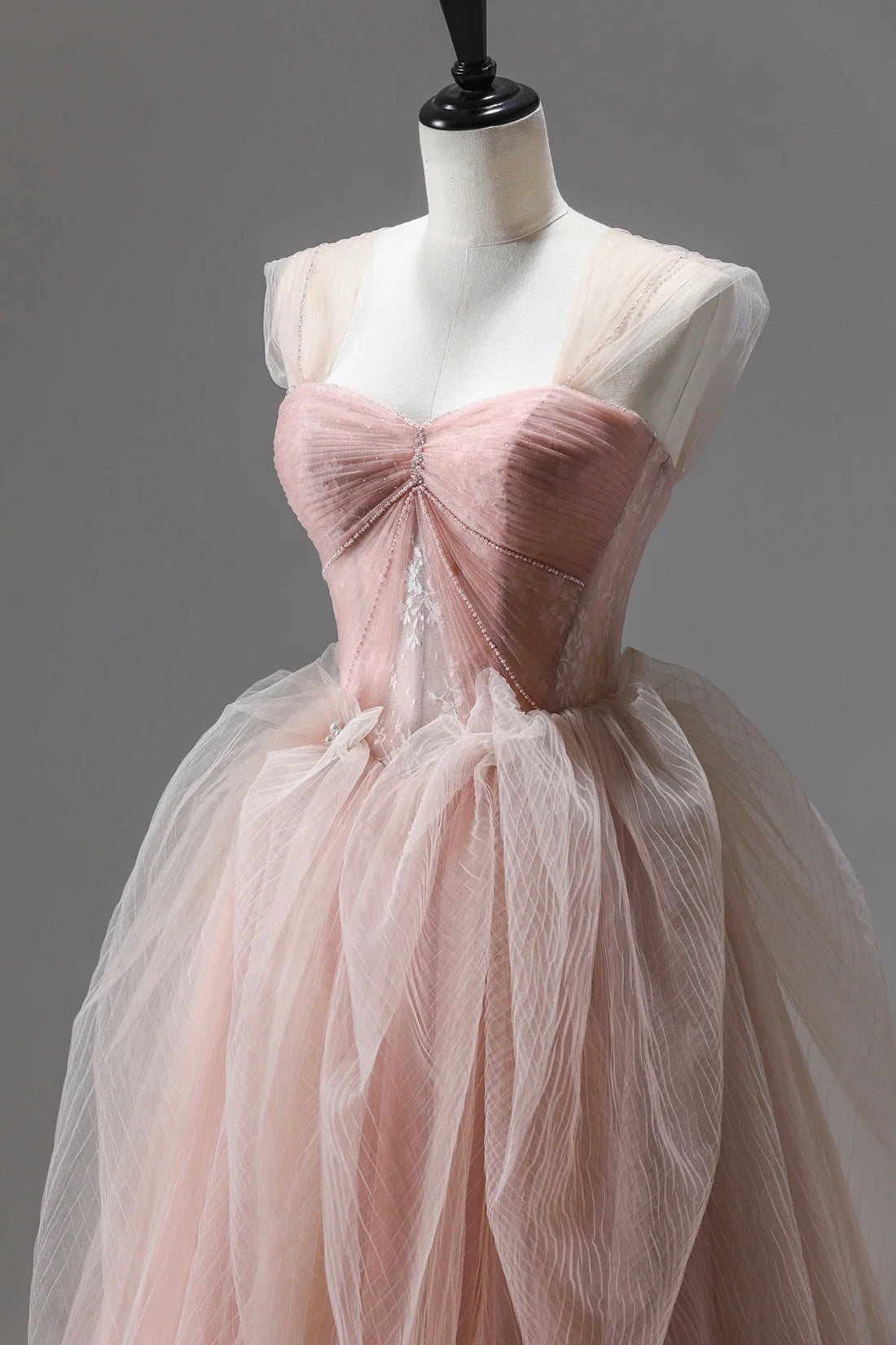 Elegant A-Line Off Shoulder Pink Prom Dress for Women - Perfect for Homecoming, Formal Dances & Special Occasions
