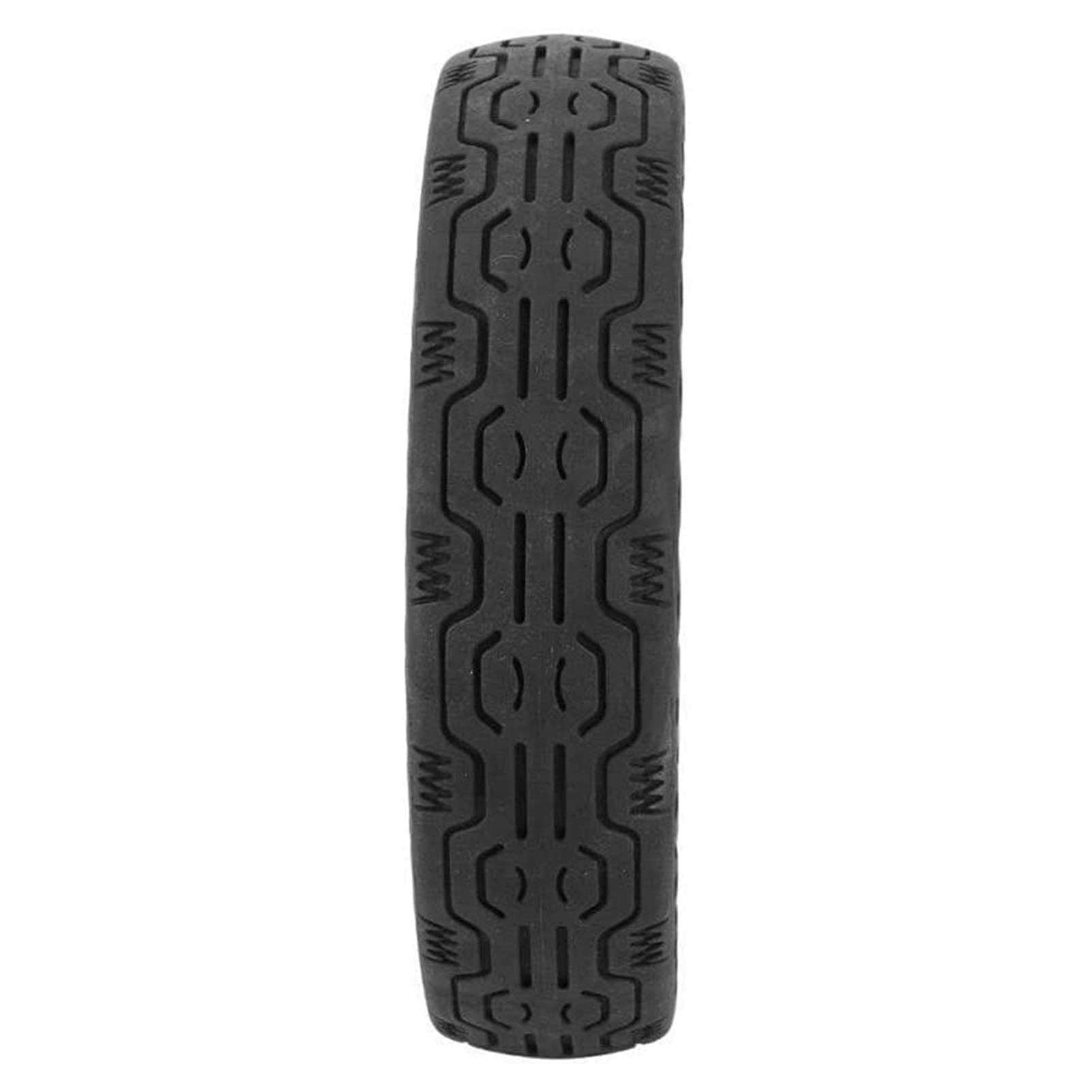 JYCCH 8x2.0 Inch Electric Scooter Replacement Wheel - TPS Damping Solid Tire with Strong Grip, Anti-Explosion Front/Rear Tire for Enhanced Safety | Perfect for Commuting, Urban Travel & Last-Mile Transportation (Black)