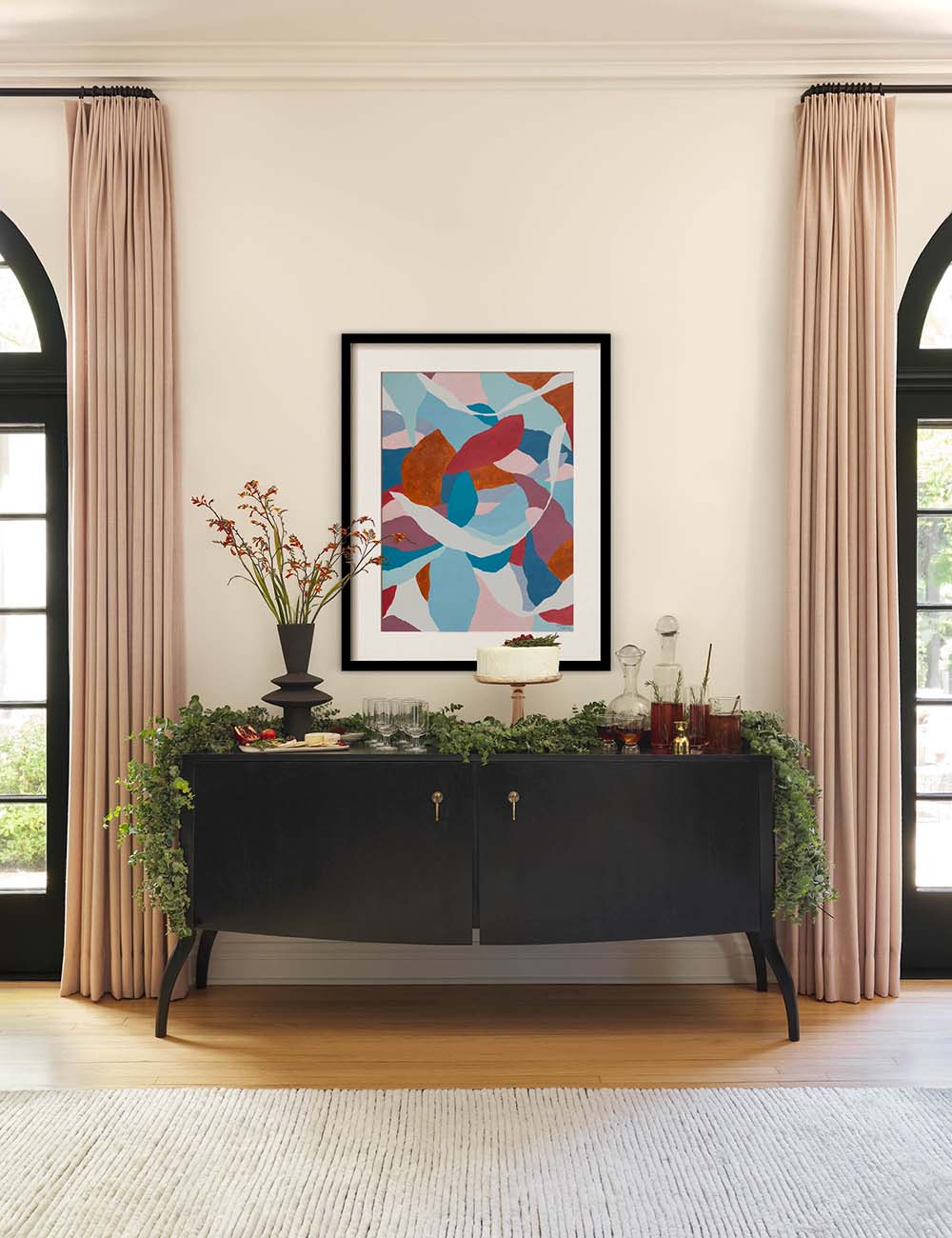 Anabella Modern Wooden Console Table - Entryway Sofa Table, Hallway Accent Table for Living Room, Bedroom & Home Decor