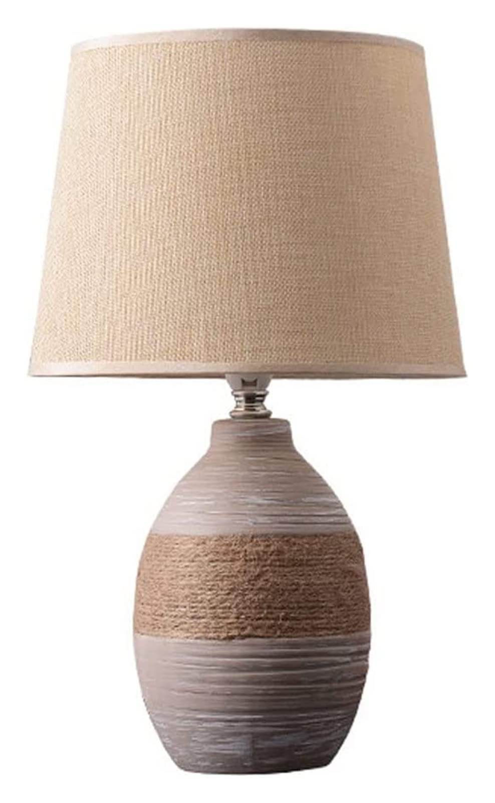 Nordic Minimalist Ceramic Table Lamp - Modern Bedside & Desk Night Light for Living Room, Study, Bedroom - Perfect for Reading, Relaxing & Home Decor