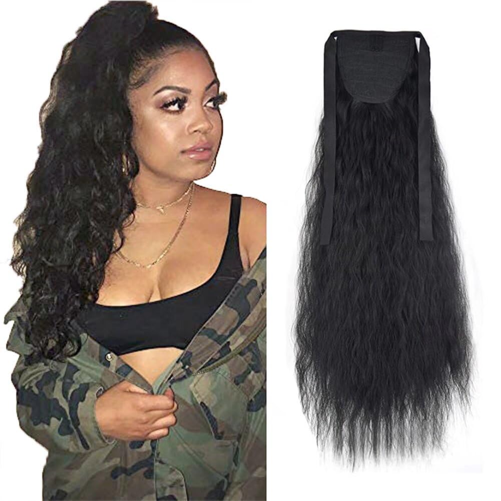 iLUU Fashion Ribbon Ponytail Hair Extensions - 22