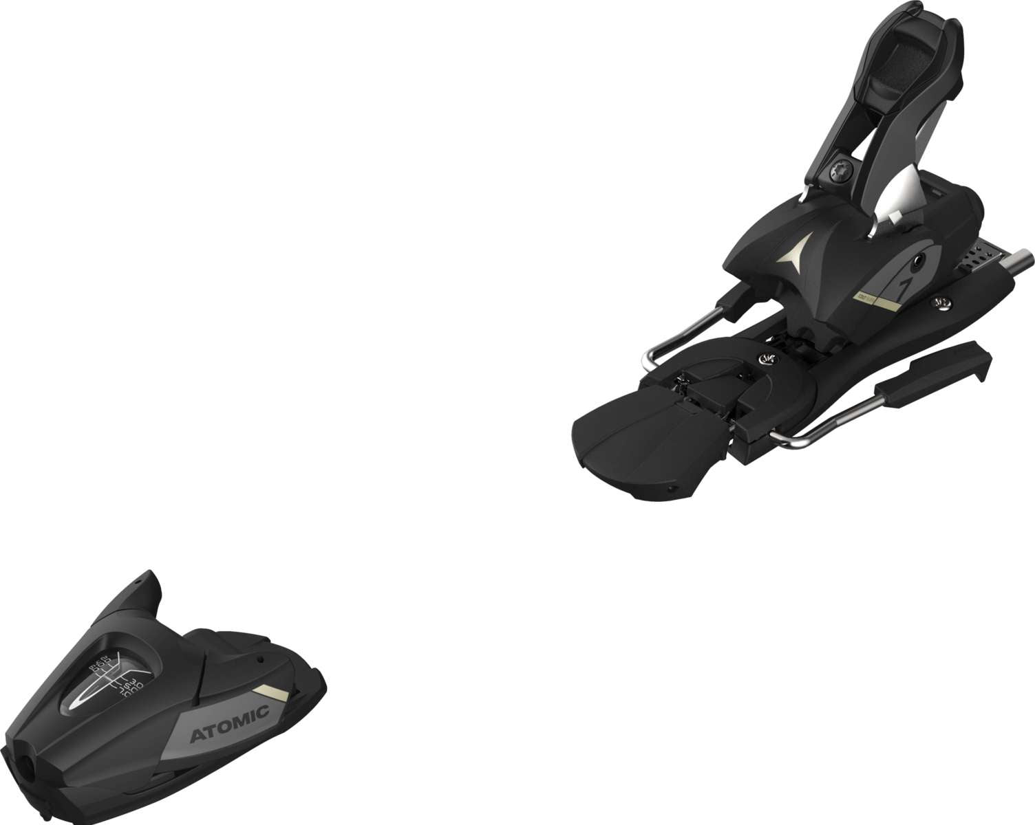 Atomic Colt 7 Junior Ski Bindings 2022-2023 - Lightweight & Durable Alpine Bindings for Kids | Perfect for Beginner Skiers & Youth Ski Racing Training
