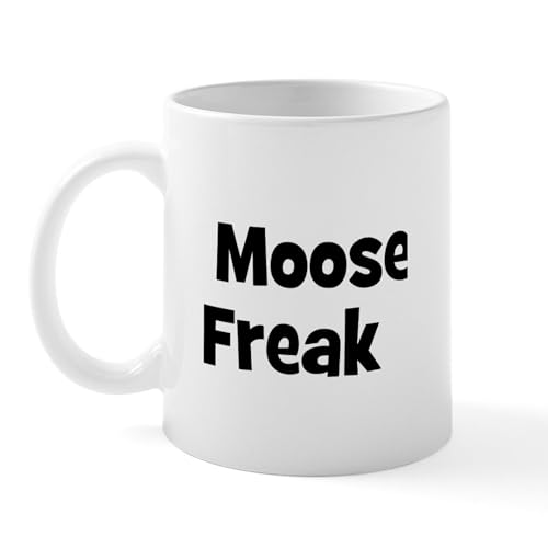 White - Moose Freak Mug