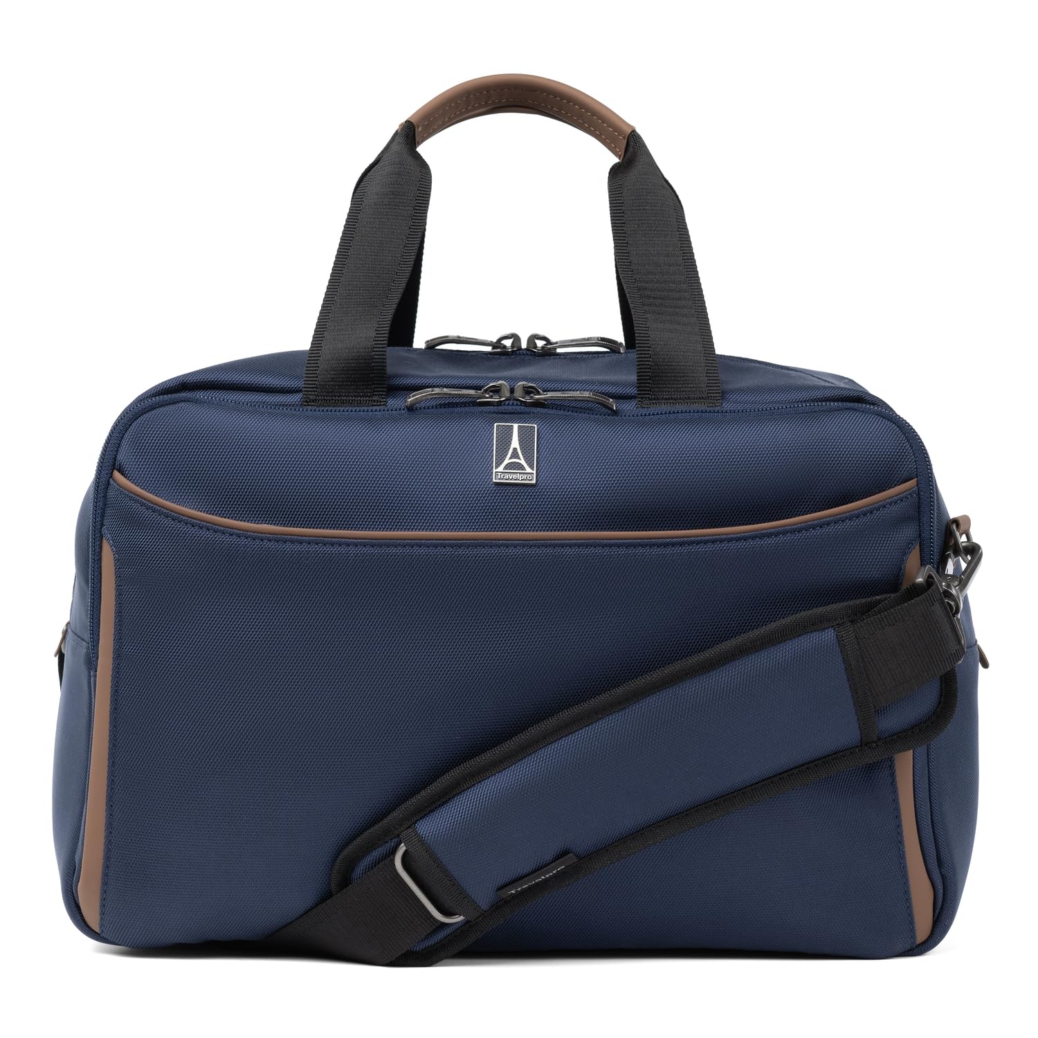 Travelpro Crew Classic Lightweight Softside Carry-On Luggage & Underseat Tote Bag for Men & Women - Patriot Blue | Perfect for Business Trips & Weekend Getaways