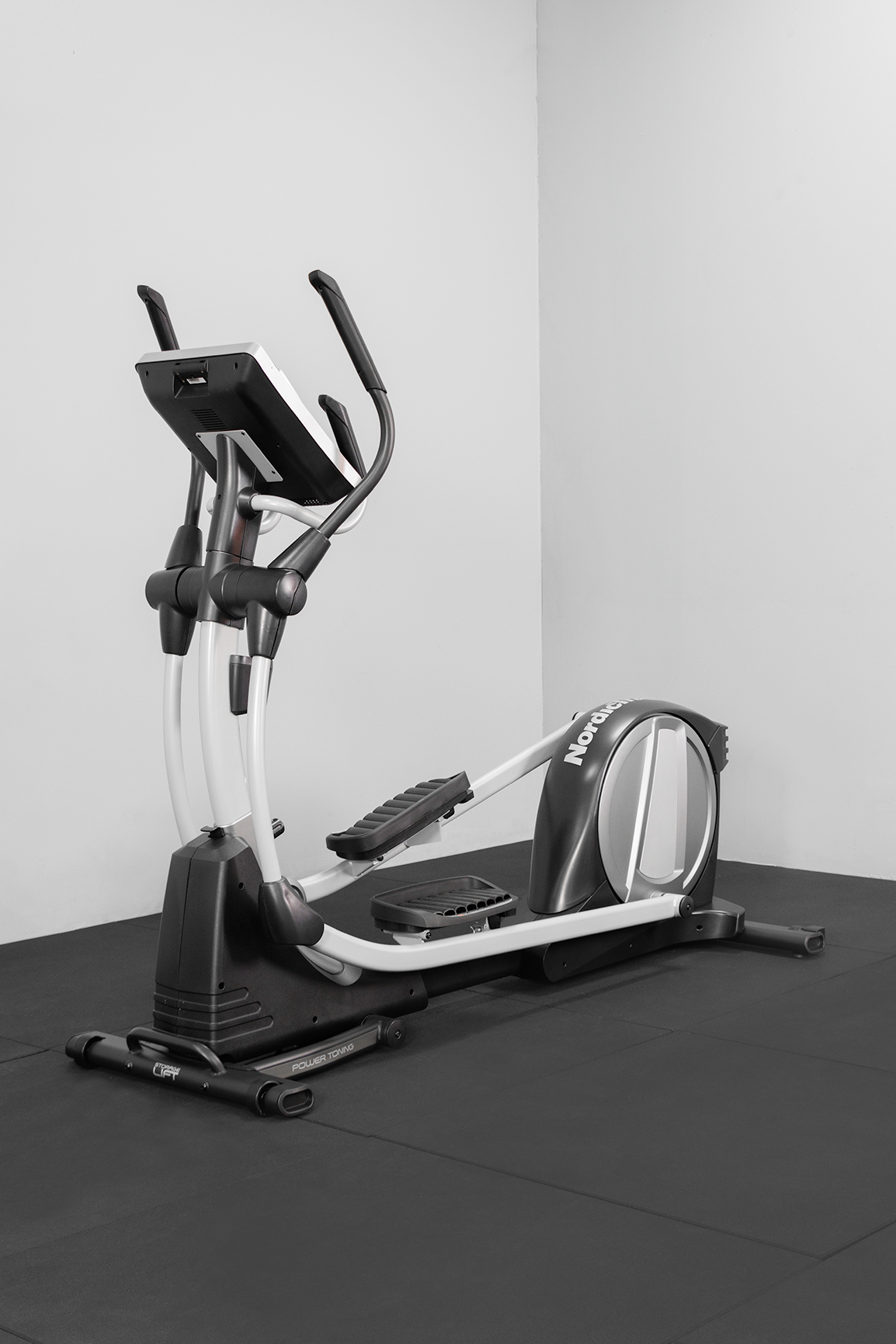 NordicTrack Space Saver SE9i Elliptical Machine - Compact Home Gym Equipment for Cardio & Full-Body Workout - Perfect for Small Spaces & Apartment Fitness
