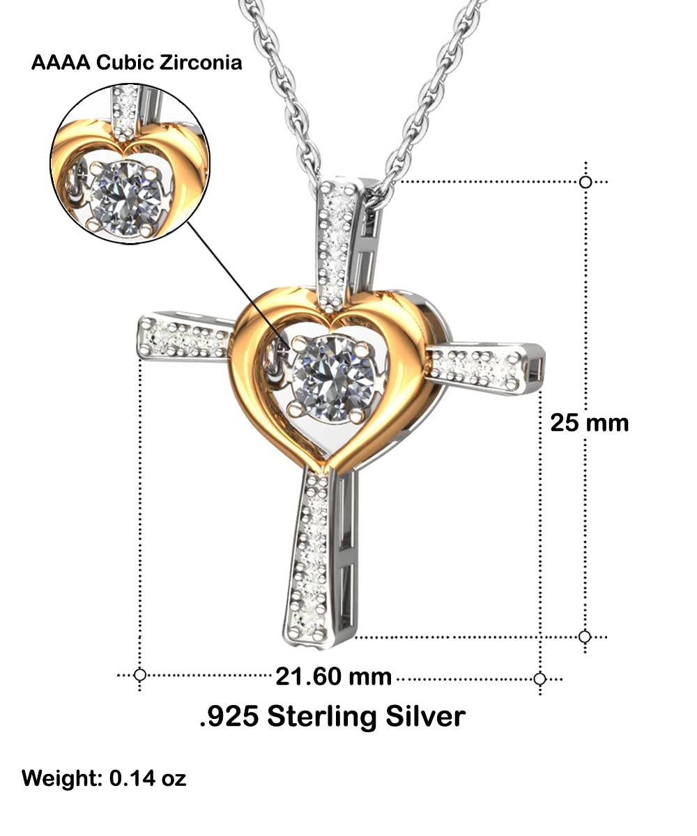Funny Stepmom Gifts - 'It Takes Someone Special to Be a Stepmom' Motivational Christmas Cross Pendant Necklace for Women - Perfect for Holidays, Birthdays & Mother's Day Celebrations