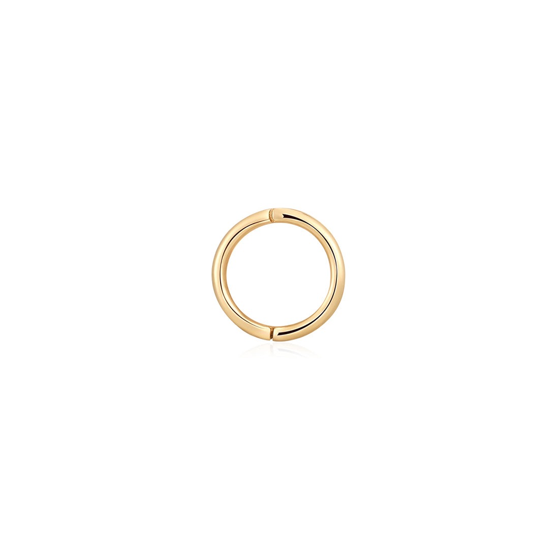14K Yellow Gold 8.5mm Charm Connector for Bracelets & Necklaces - Durable Jewelry Making Supplies for DIY Crafting