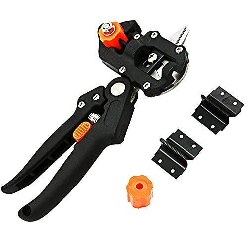 Professional Gardening Hand Tools Set - Fruit Tree Grafting Pruners, Bonsai Shears & Essential Garden Tools for Home Gardening, Landscaping & Outdoor Planting