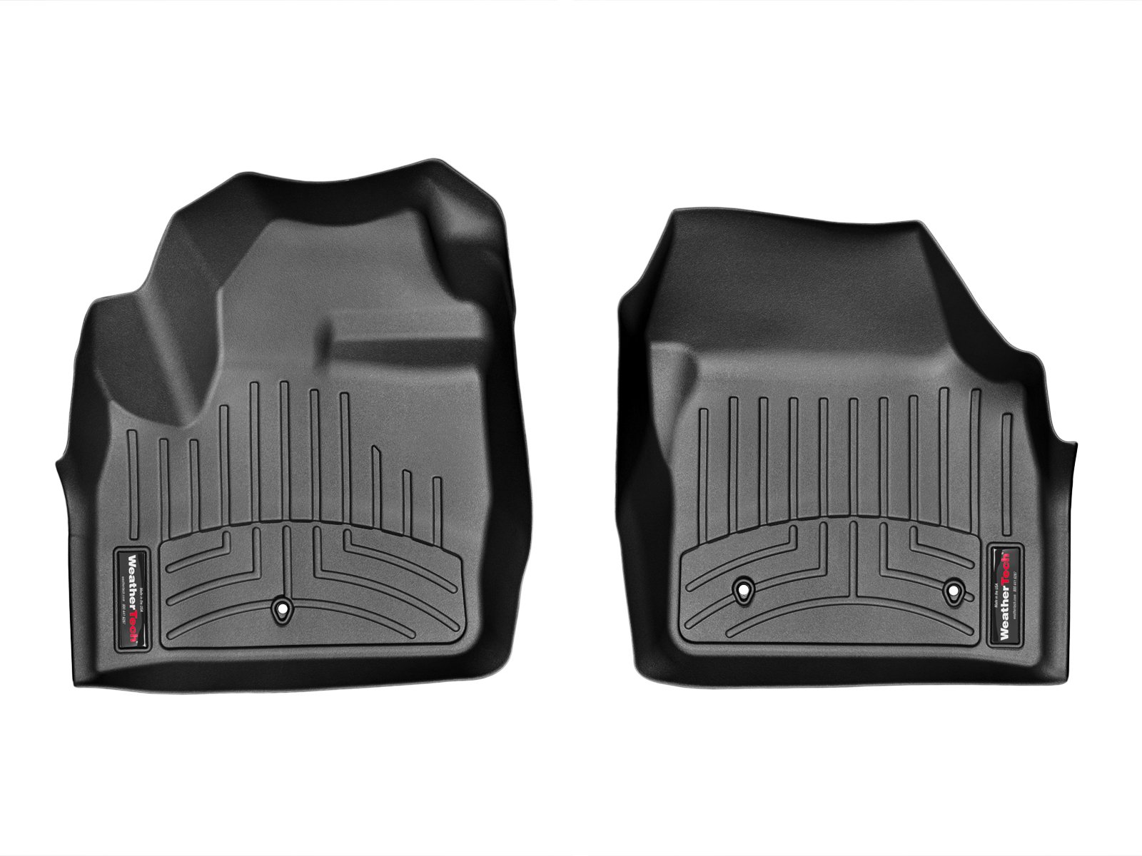 WeatherTech Custom Fit All-Weather Floor Mats for Cars & Trucks - Heavy Duty FloorLiner (Model 446691) - Perfect for Road Trips, Off-Roading & Everyday Protection