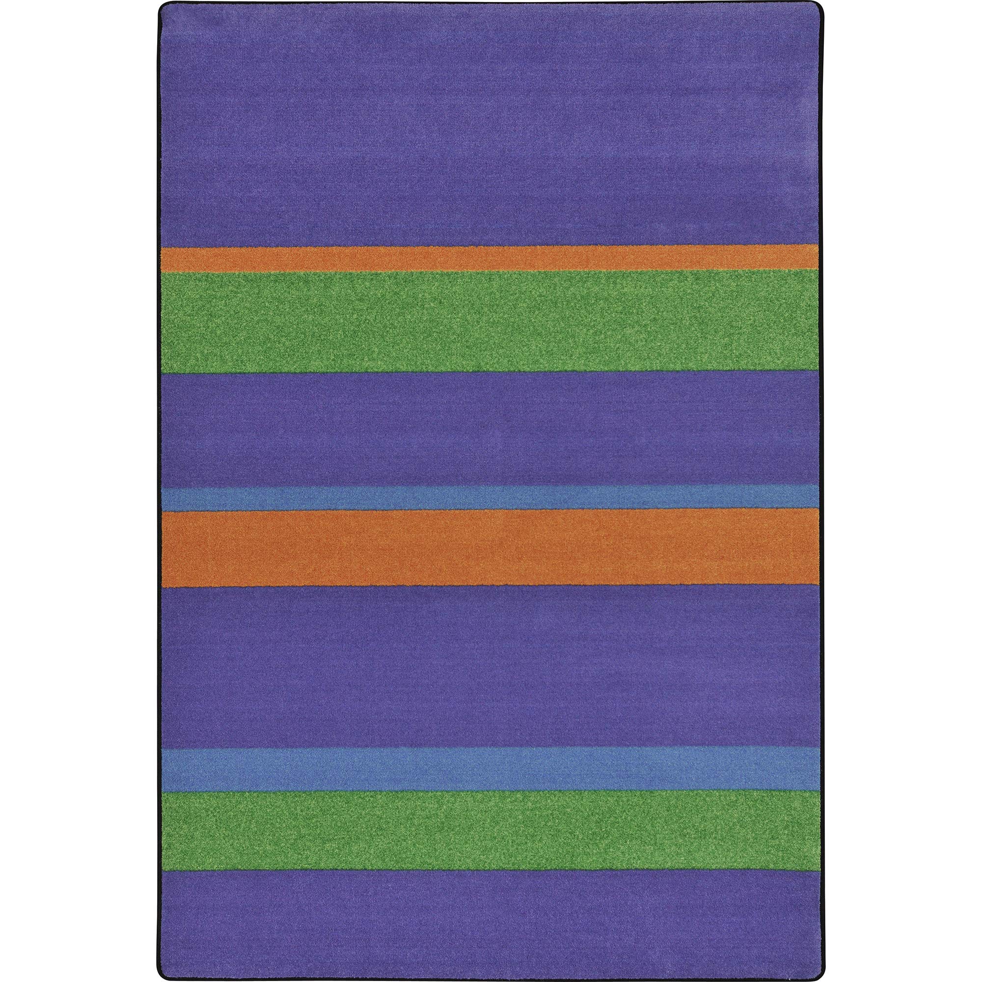 Joy Carpets Kid Essentials Straight and Narrow Teen Area Rugs - 5'4