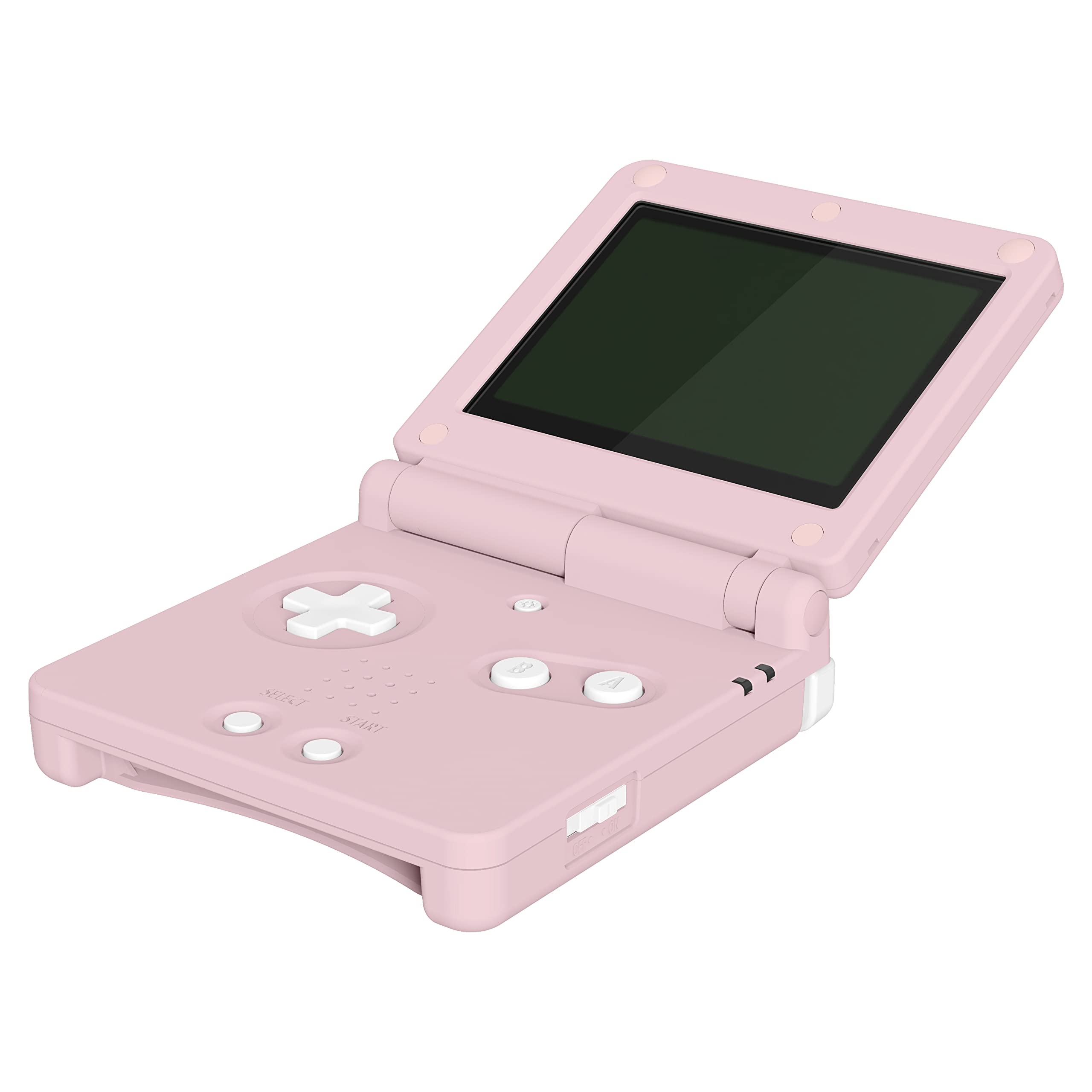 Upgraded eXtremeRate Cherry Blossom Pink Replacement Shell for Gameboy Advance SP GBA SP - Compatible with IPS & Standard LCD Screens (Console Not Included) - Perfect for DIY Customization & Retro Gaming Enthusiasts