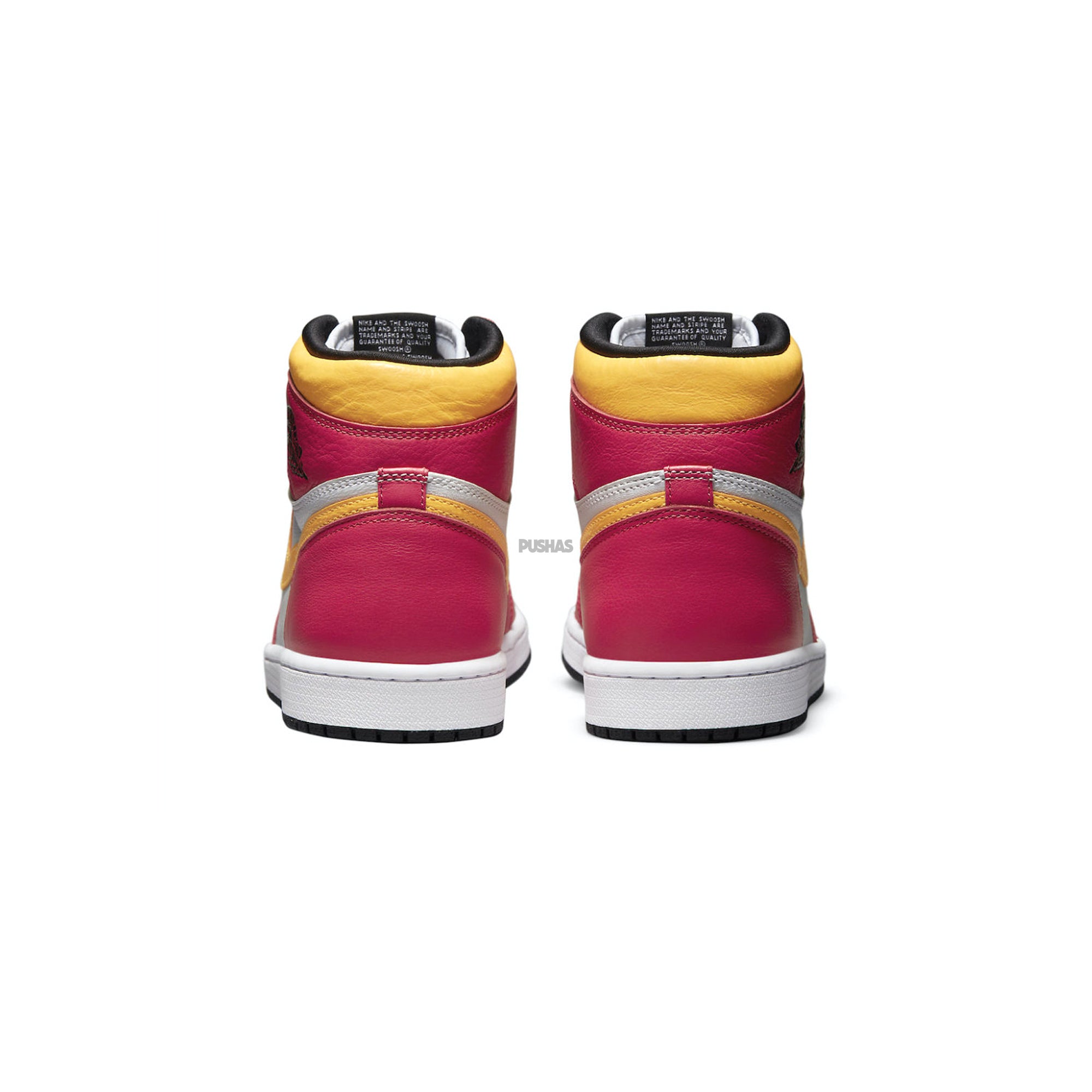Air Jordan 1 High OG 'Light Fusion Red' Sneakers (2021) - Men's Basketball Shoes for Streetwear & Casual Fashion