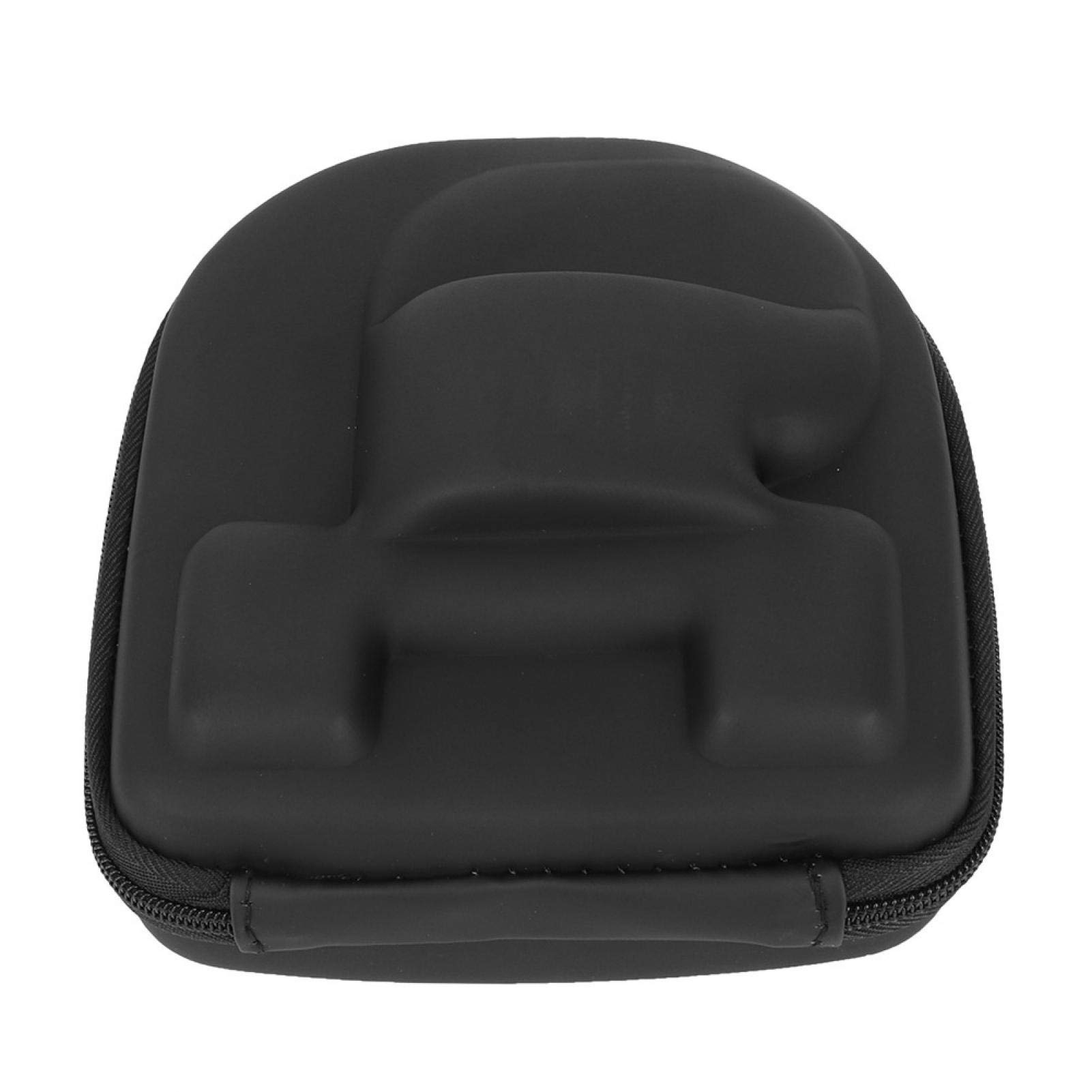 Shanrya Black Heavy Duty Fishing Reel Storage Bag - Waterproof Fishing Line Wheel Case for Saltwater & Freshwater Fishing - Ideal for Anglers, Boat Fishing & Outdoor Enthusiasts
