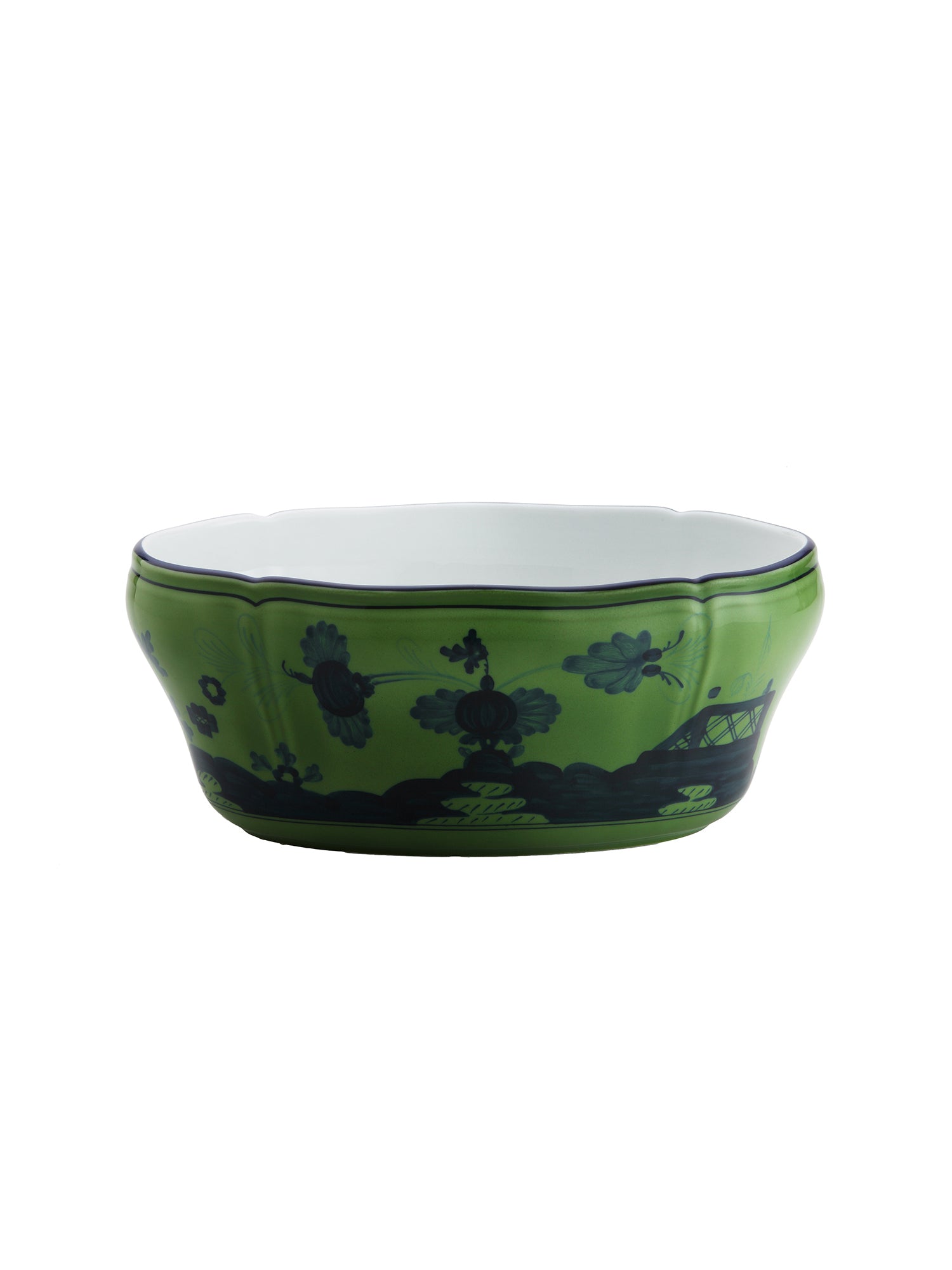Oriente Italiano Ceramic Soup Tureen with Lid - Elegant Serving Bowl for Pasta, Stew & Soup - Perfect for Dinner Parties & Family Gatherings