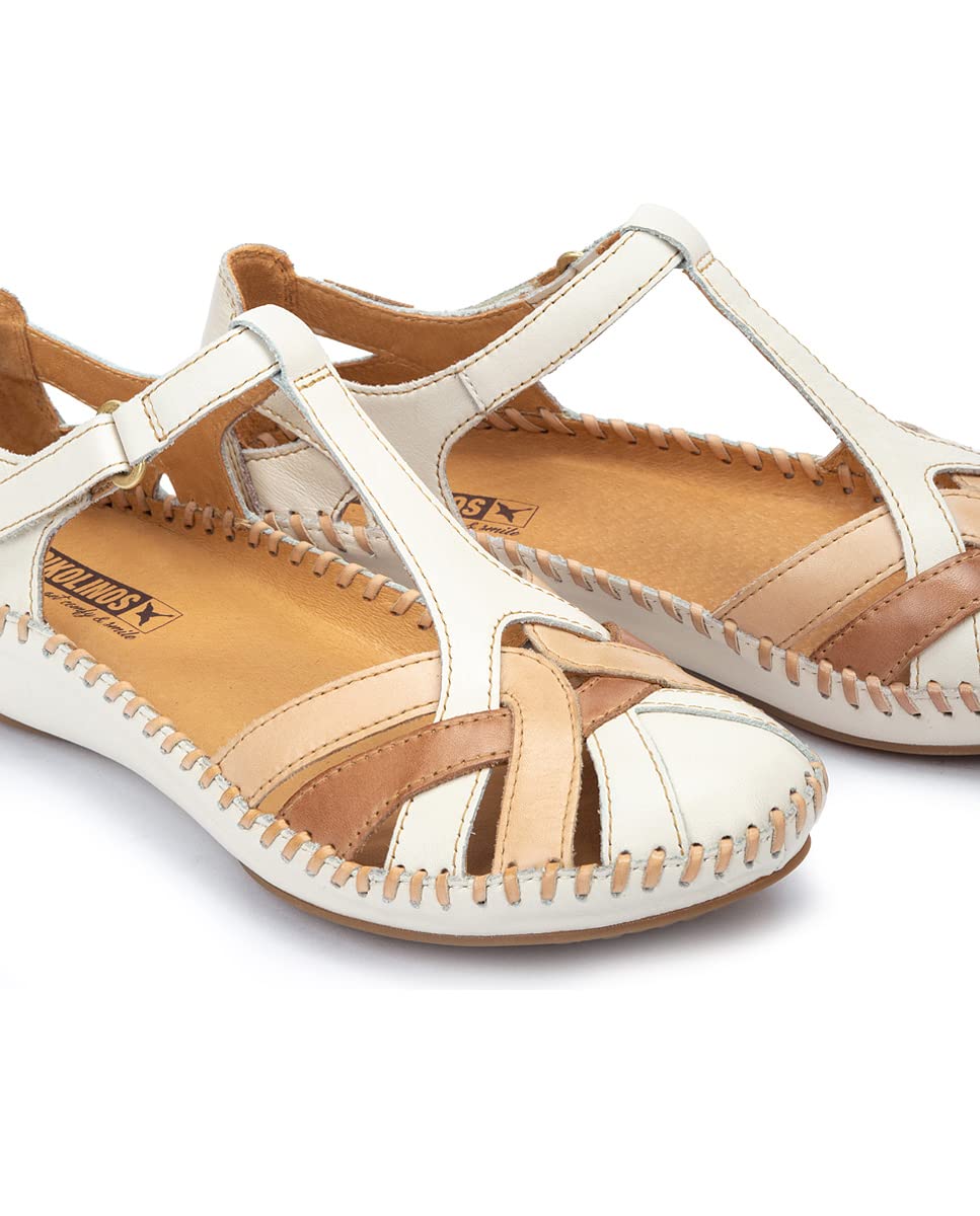 PIKOLINOS Women's Leather Semi-Closed Shoes - Comfortable P. Vallarta Style for Casual Wear & Everyday Use