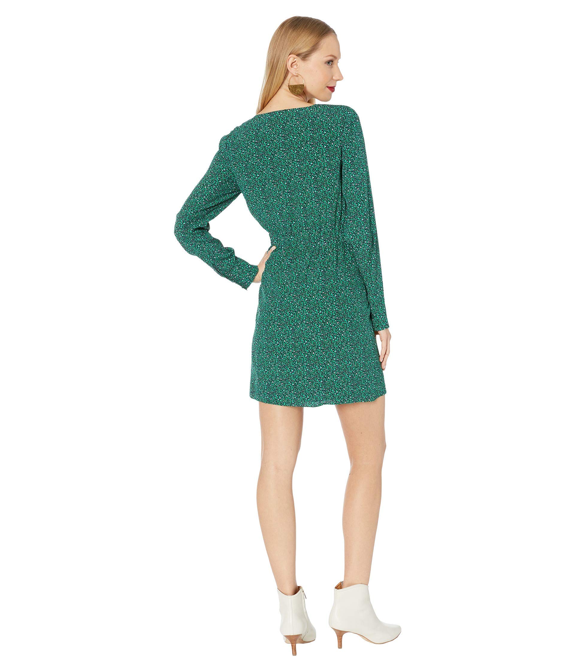 Sanctuary Stay The Night Wrap Dress - Women's Flowy Long Sleeve Maxi Dress for Evening Out, Date Night & Special Occasions