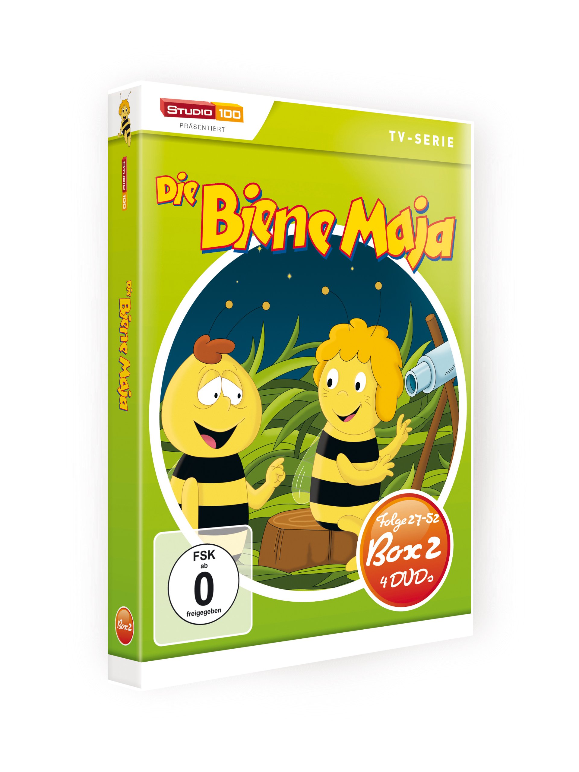 Die Biene Maja - Box 2 | Complete Season Collection | Bilingual German & English | Perfect for Kids' Entertainment & Language Learning