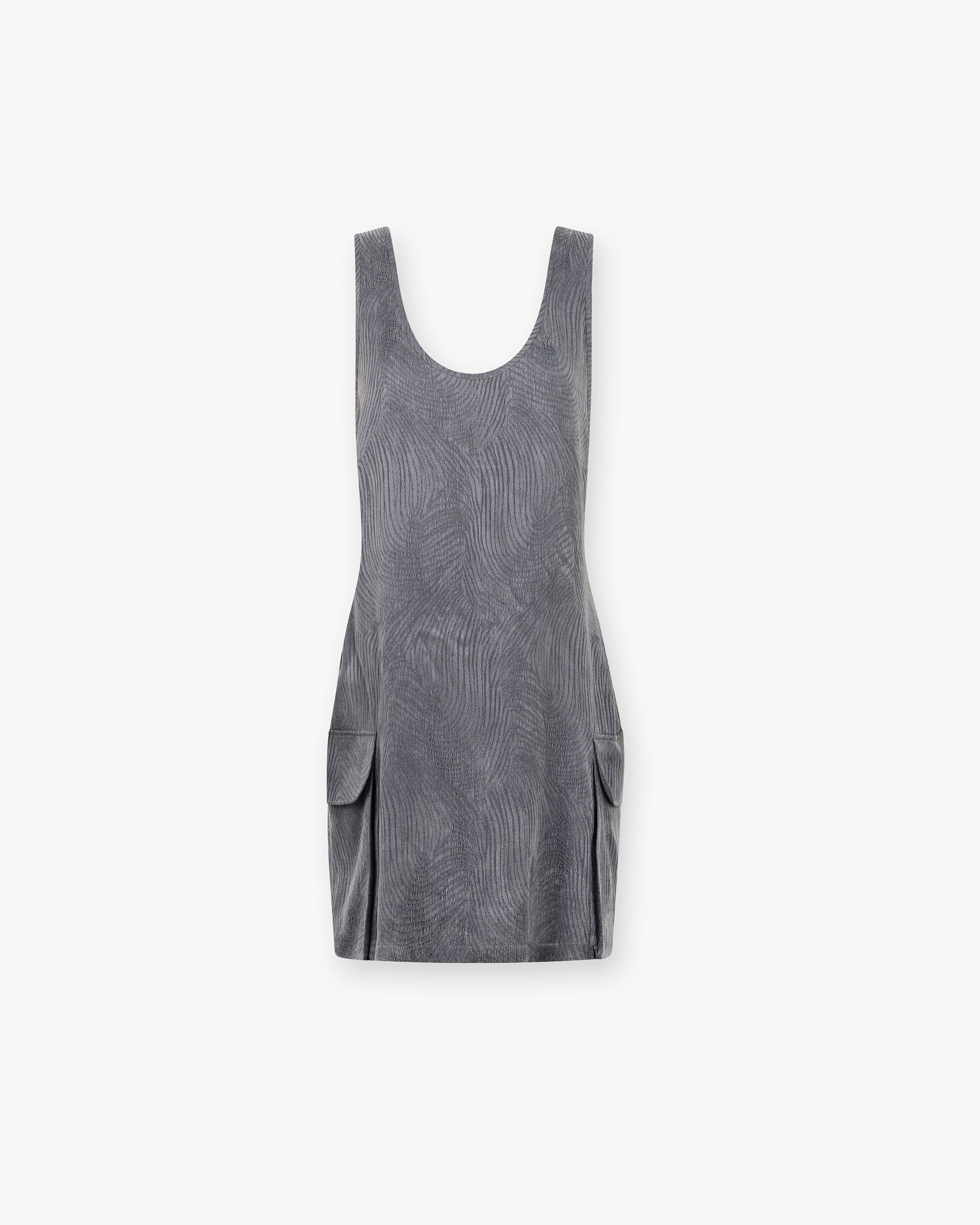 Elegant Swirl Dress in Jet Black - Perfect for Parties, Weddings & Special Occasions