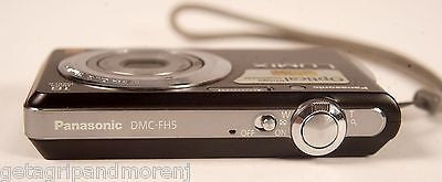 Panasonic LUMIX DMC-FH5 16.1MP Digital Camera with 28mm Wide Angle Lens - Black | Compact Point & Shoot Camera for Travel, Vlogging & Everyday Photography