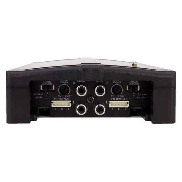 RZR4 1500D 4 Channel Class D Amplifier - 1500W Max Power, Full Range Audio, SMT Circuitry - Perfect for Car Audio Systems & Home Theater Setups