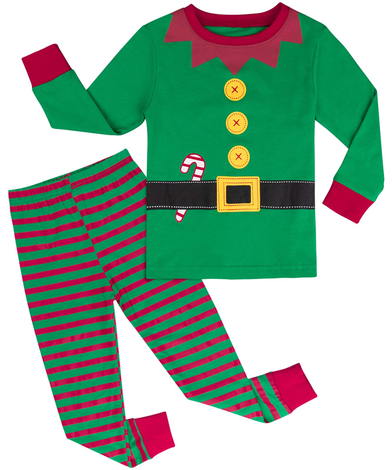 A&J Kids 2-Piece Cotton Pajama Sets - Comfy Sleepwear for Toddlers
