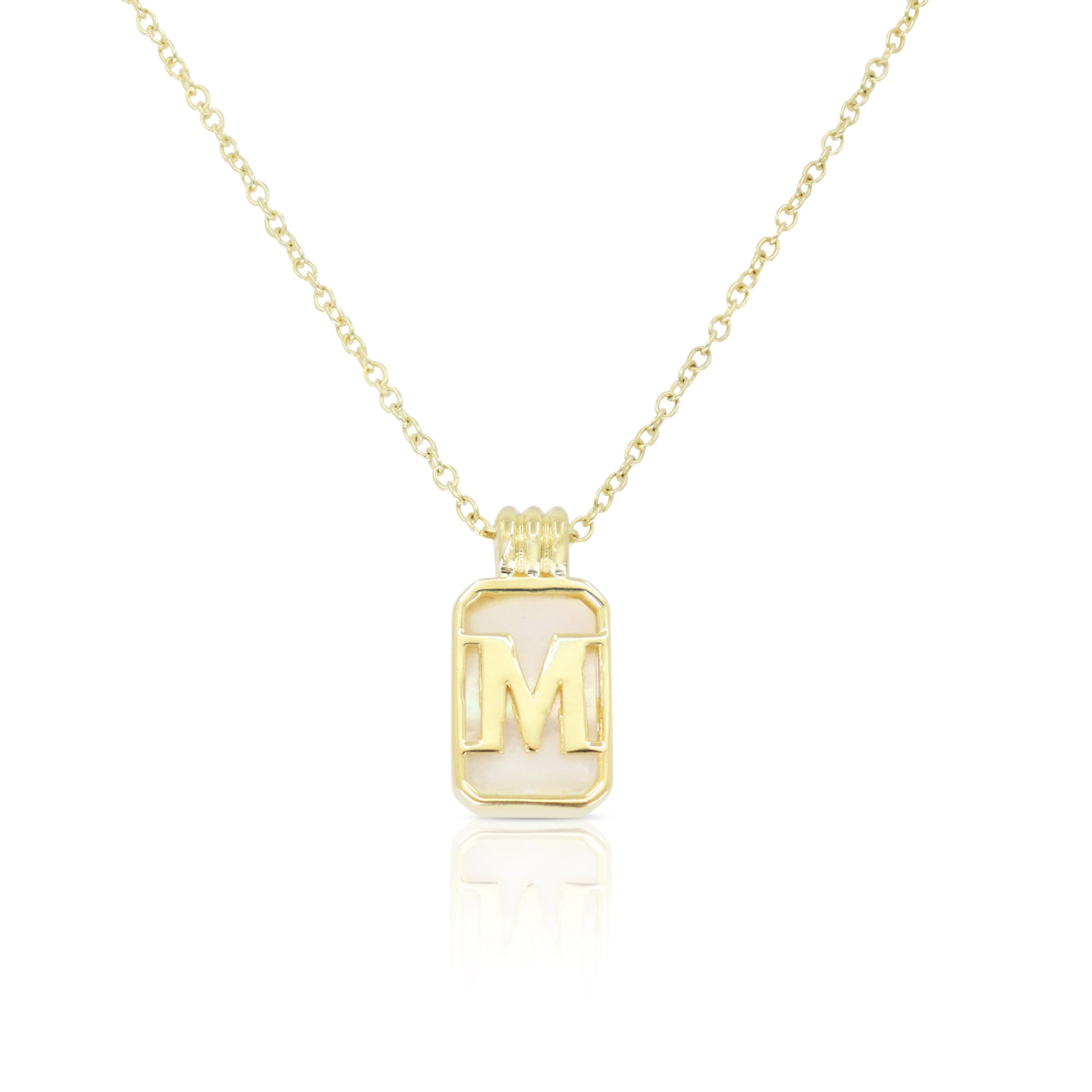 A to Z Gold Initial Necklace for Women - Personalized Alphabet Letter Pendant Jewelry - Perfect Gift for Birthday, Anniversary & Valentine's Day