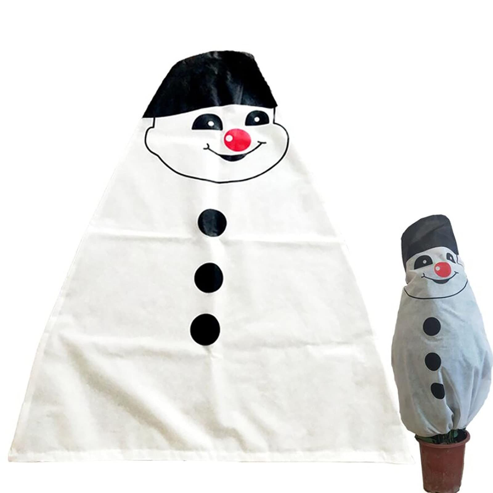 Qistubay Winter Warm Christmas Tree Cover Blanket - Freeze Protection Plant Cover for Outdoor Trees, Shrubs & Plants - Non-Woven Fabric Cold & Insect Barrier - Perfect for Holiday Decor & Winter Garden Protection