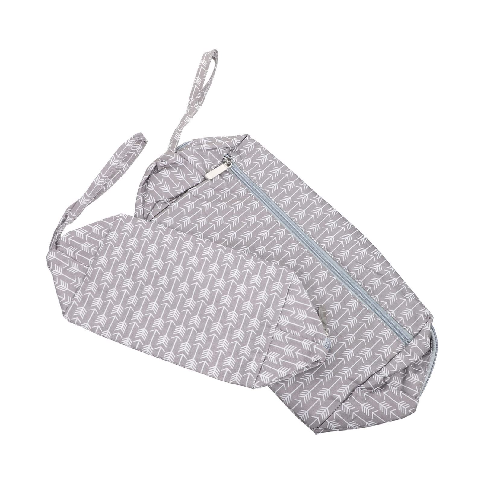 MILISTEN 2-Pack Yarn Storage Bags - 600D Heavy Duty Knitting Tote for Crochet & Sewing Supplies - Portable Craft Organizer for Needlework, DIY Projects - Perfect for Travel, Home & On-The-Go Crafting (S + L Sizes)