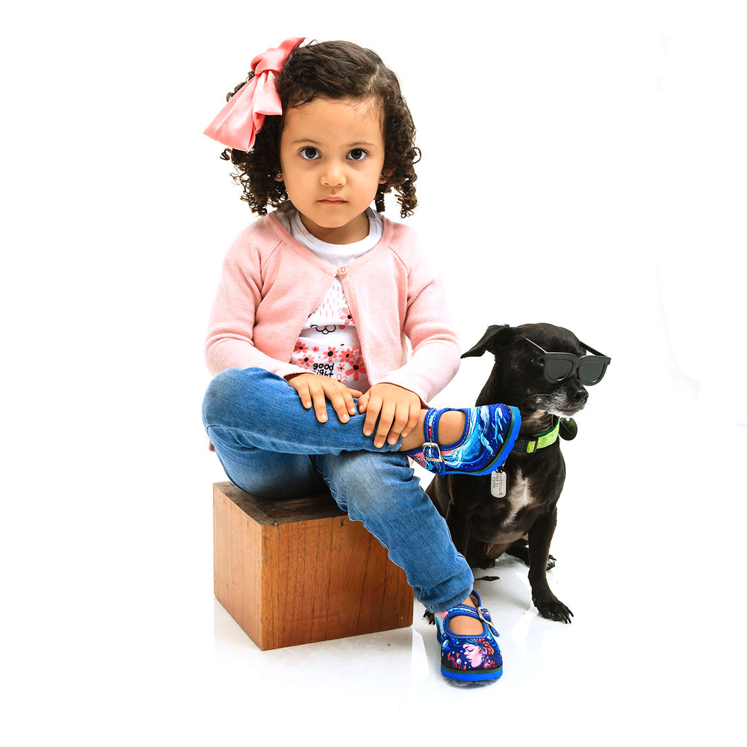 Maconditas® Isla Gorgona Girls Shoes - Comfortable & Stylish Footwear for Toddlers & Kids - Perfect for School, Play & Special Occasions