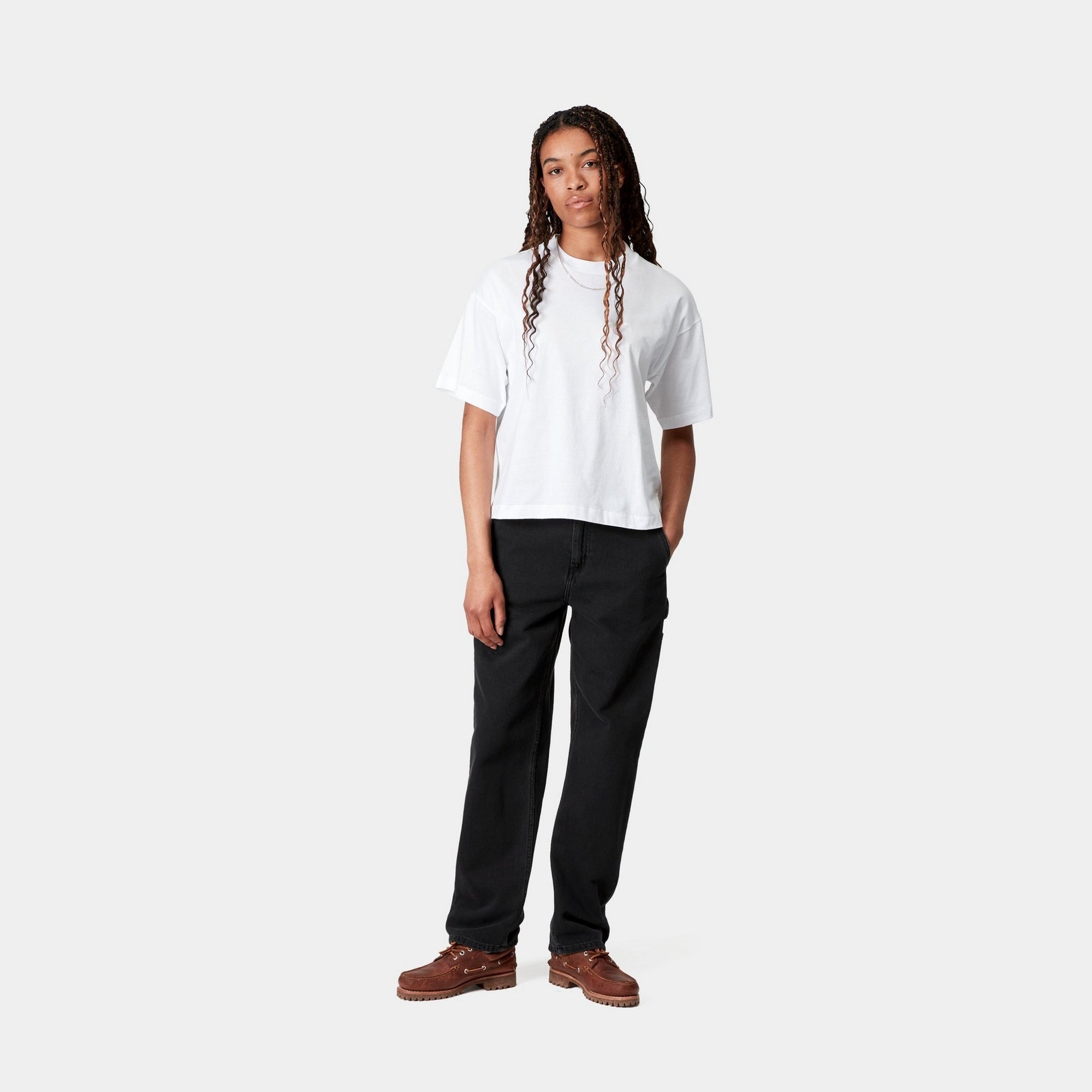 Pierce Pant Straight Denim Jeans | Black Stone Washed for Men & Women | Perfect for Casual Wear & Everyday Outfits