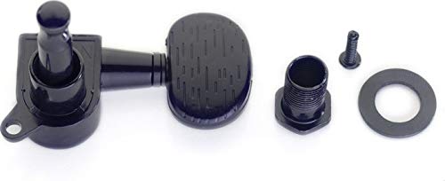 Stagg SP-MHWS-BKBB Acoustic Guitar Tuning Key - Premium Black Machine Heads for Smooth Tuning | Perfect for Beginners, Professionals & Guitar Maintenance