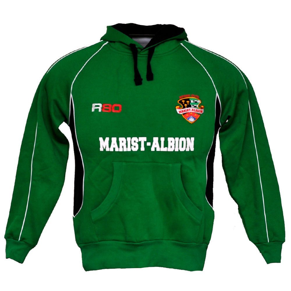 R80 Sports Fleece Hoodies for Men & Women - Lightweight Warm Pullover with Zipper Pocket - Perfect for Running, Gym Workouts & Outdoor Activities
