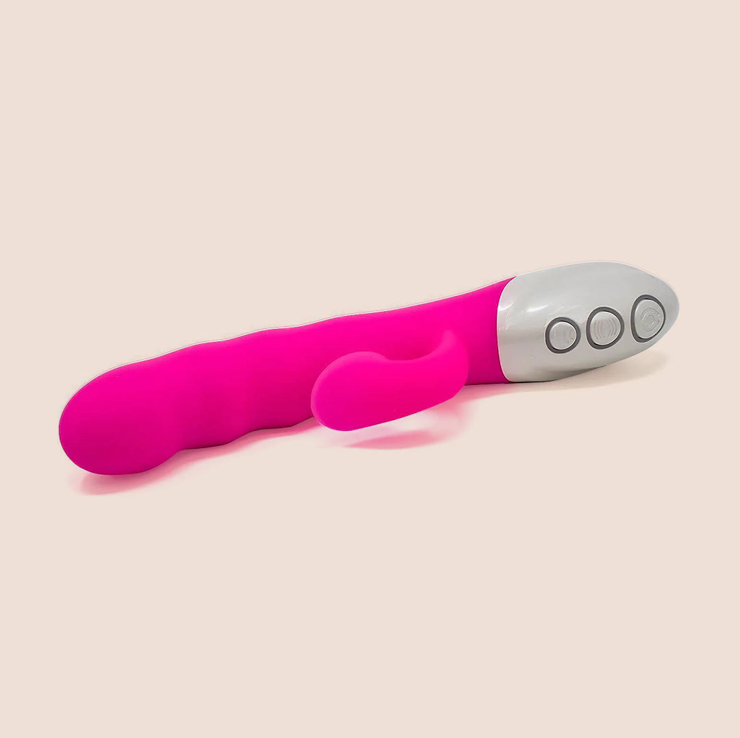 Rechargeable Pink Rabbit Vibrator - Dual Motor G Spot & Clitoral Stimulator for Women | Powerful & Quiet Personal Massager | Perfect for Couples Play & Solo Pleasure