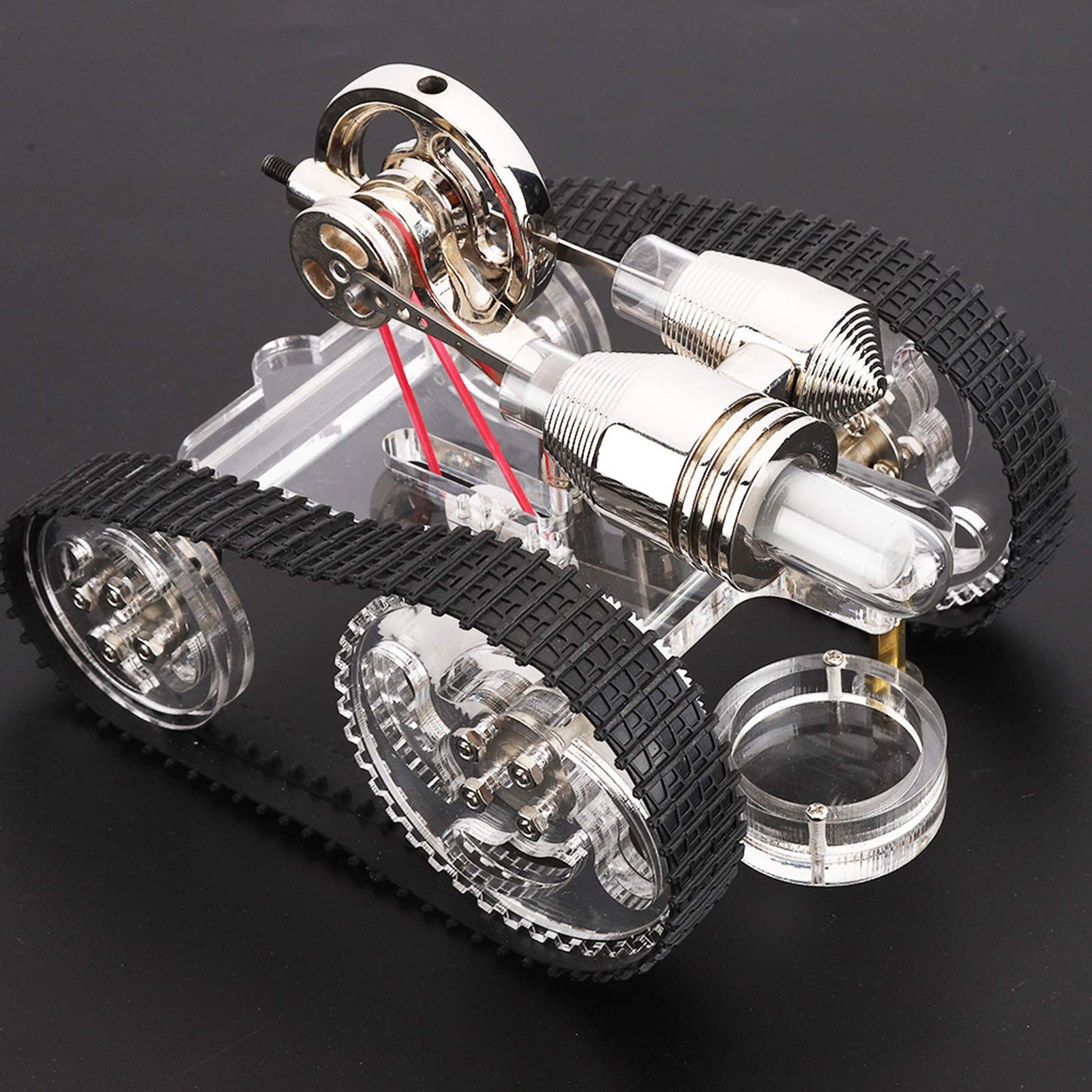 Stirling Engine Model Kit - Science Toy & Educational Physics Steam Power Engine for Kids & Adults - Perfect for STEM Learning, Science Projects & Classroom Demonstrations