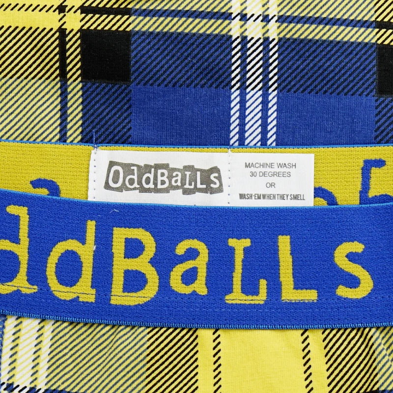 My Name's Doddie Tartan Boxer Shorts for Men - Comfortable Cotton Underwear | Perfect for Casual Wear, Lounge & Sleep