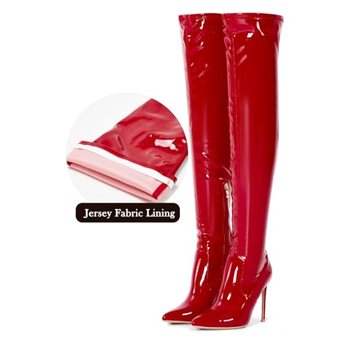 Patent Leather Red