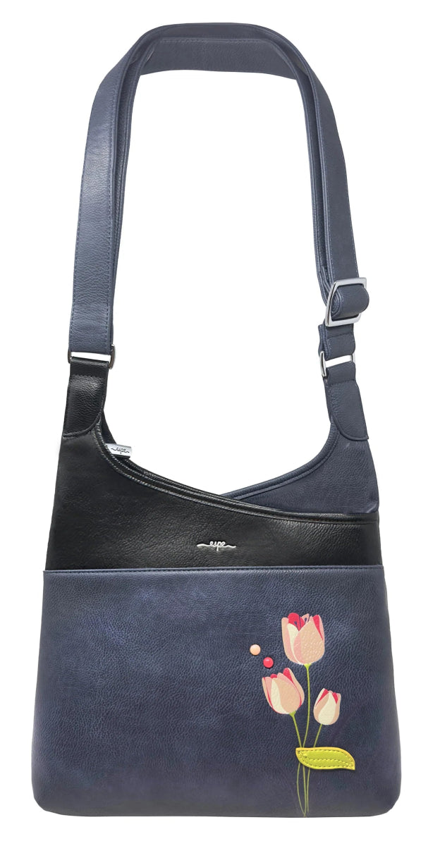 Espe Tulip Messenger Bag - Stylish Crossbody Purse for Women - Perfect for Work, Travel & Everyday Use