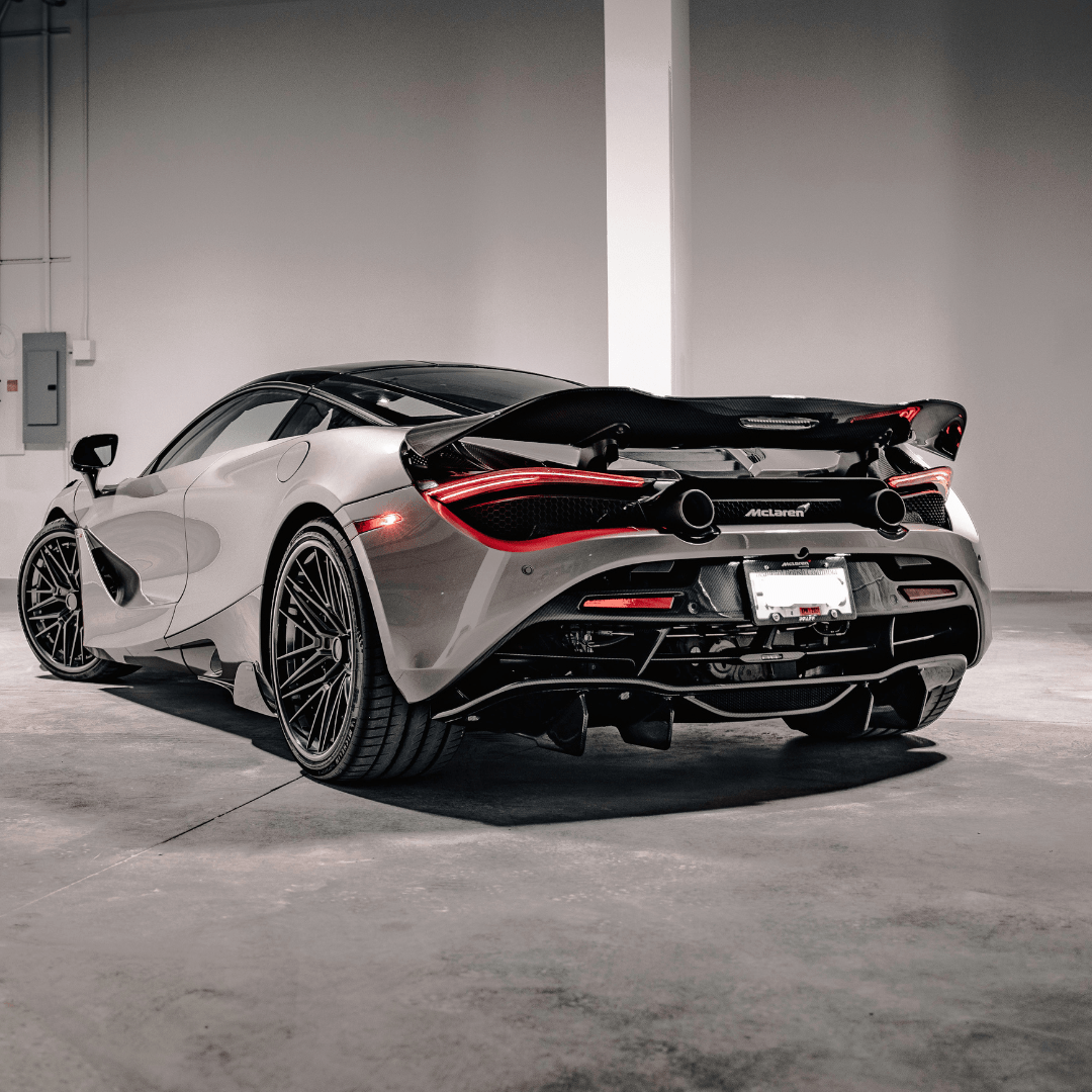 McLaren 720S Silverstone Edition Carbon Fiber Active Wing Blade - High Performance Rear Spoiler for Track & Street Racing - Enhances Aerodynamics & Downforce