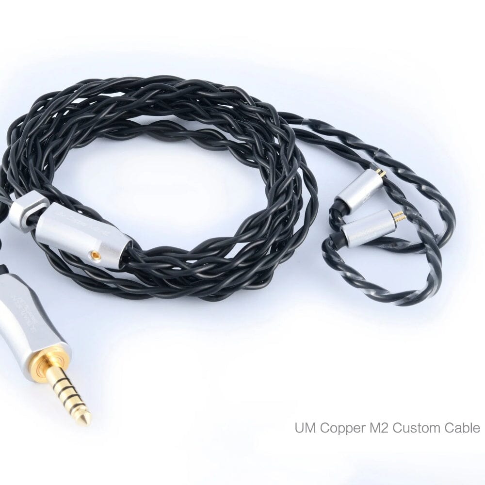 Unique Melody Maven II Crescent Tribrid IEMs - 2 Dynamic Drivers + 4 Balanced Armatures + 4 Electrostatic Drivers | Premium Audiophile Earphones for Music Lovers & Studio Professionals